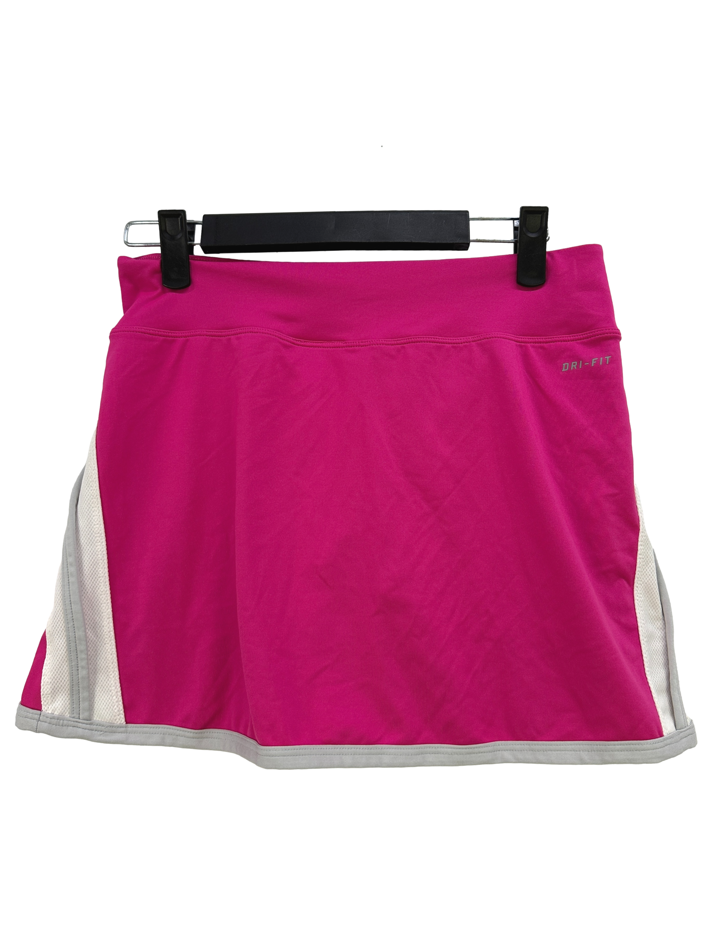 Hot Pink And White Skirt