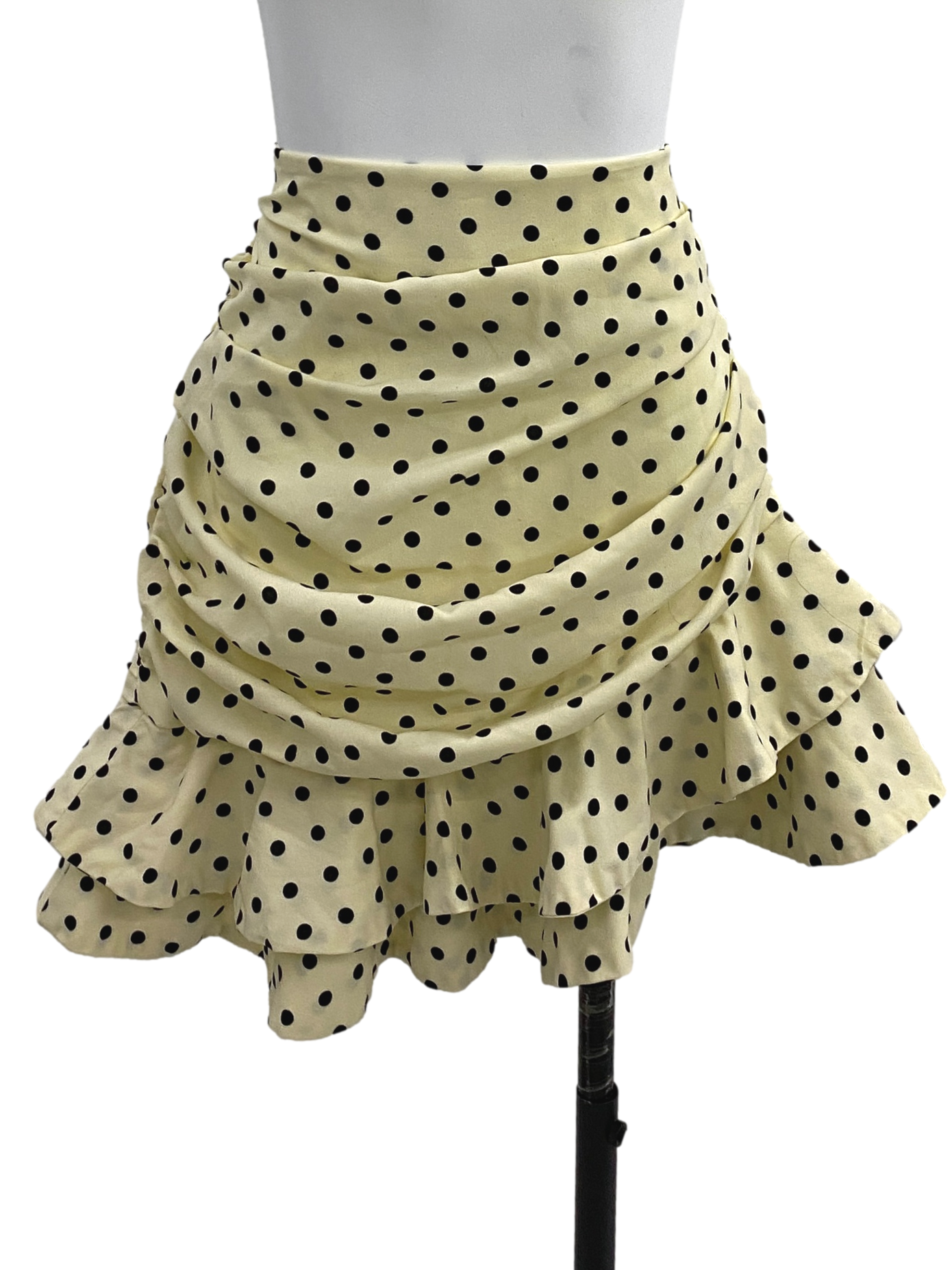 Polka dot layered skirt hotsell