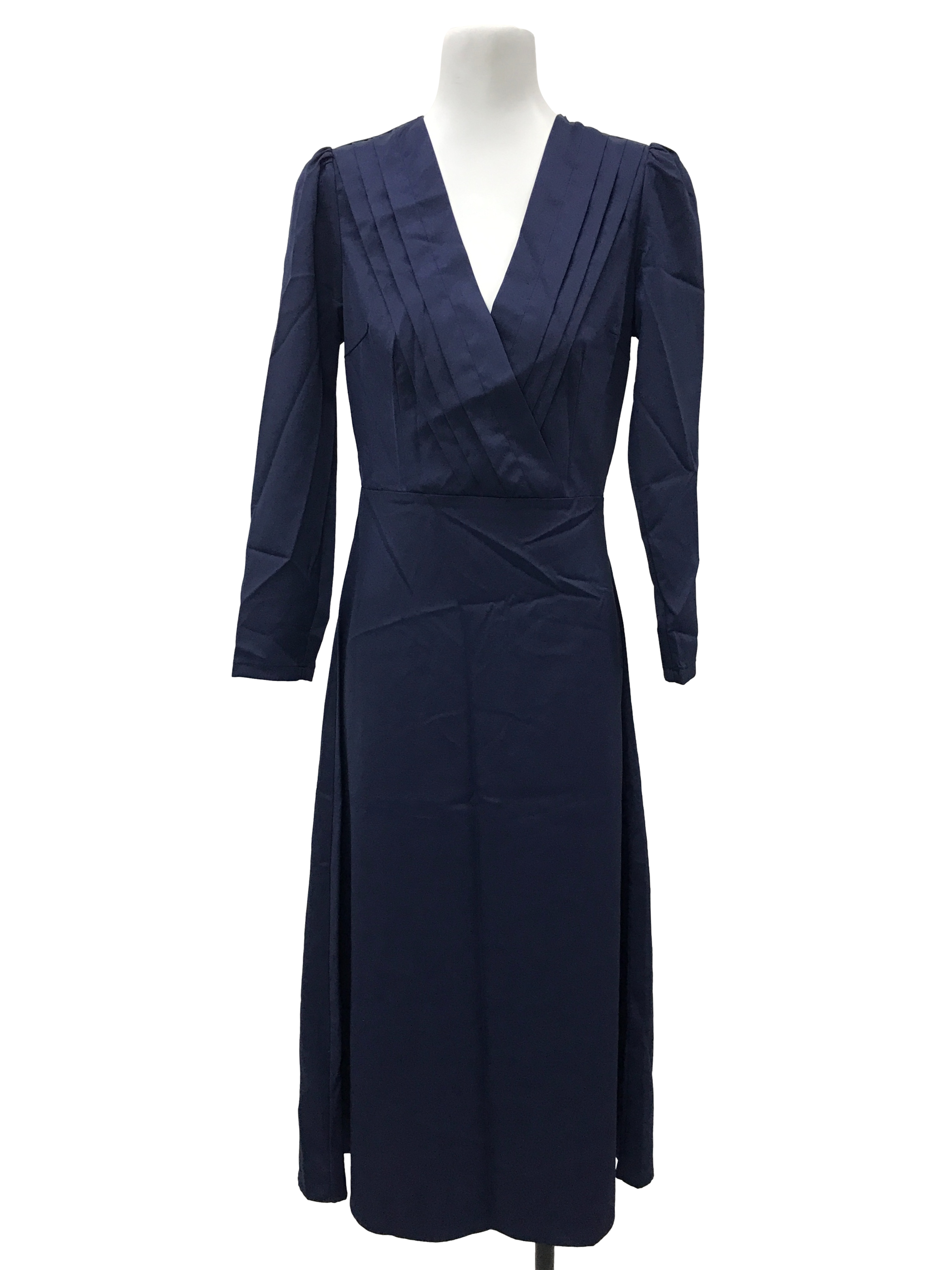 Zalora navy blue shop dress
