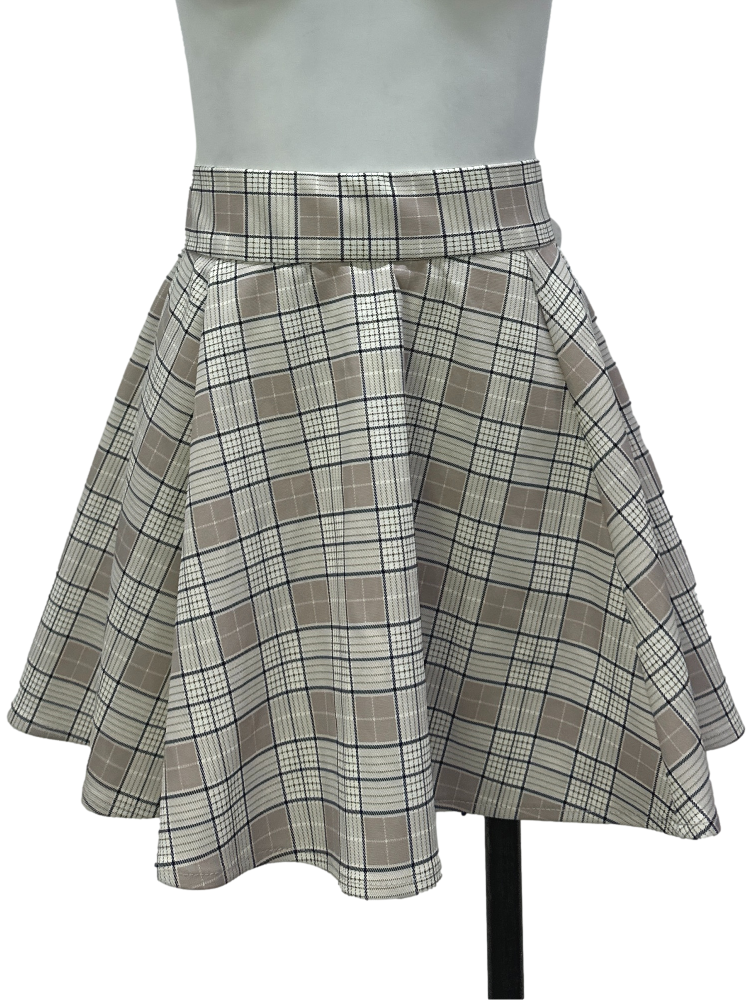 Multicolor Tartan Skirt
