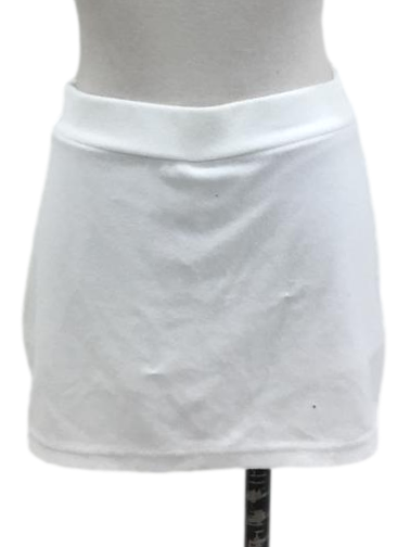 Porcelain White Mini Skirt