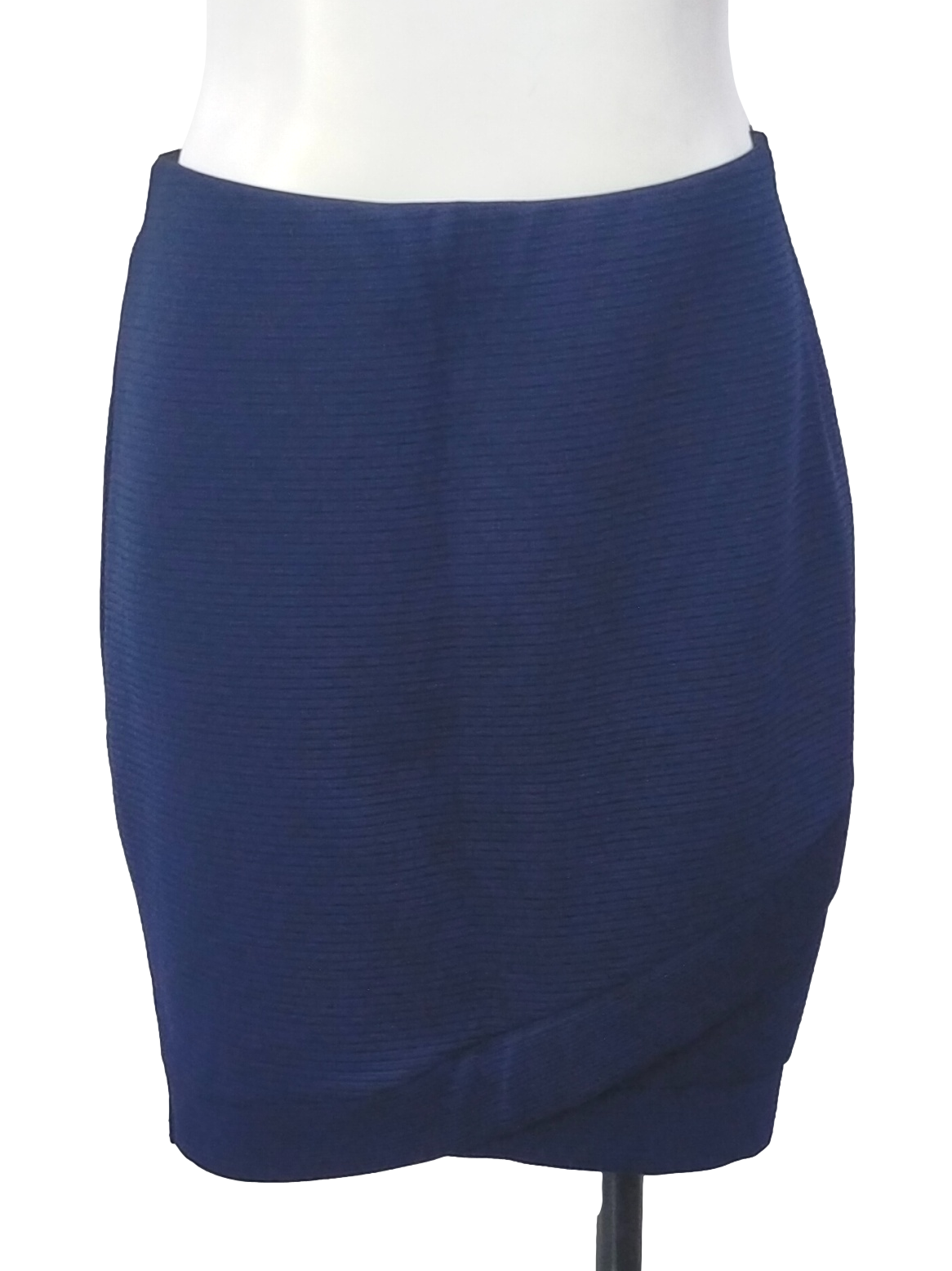 Navy Blue Pegged Skirt