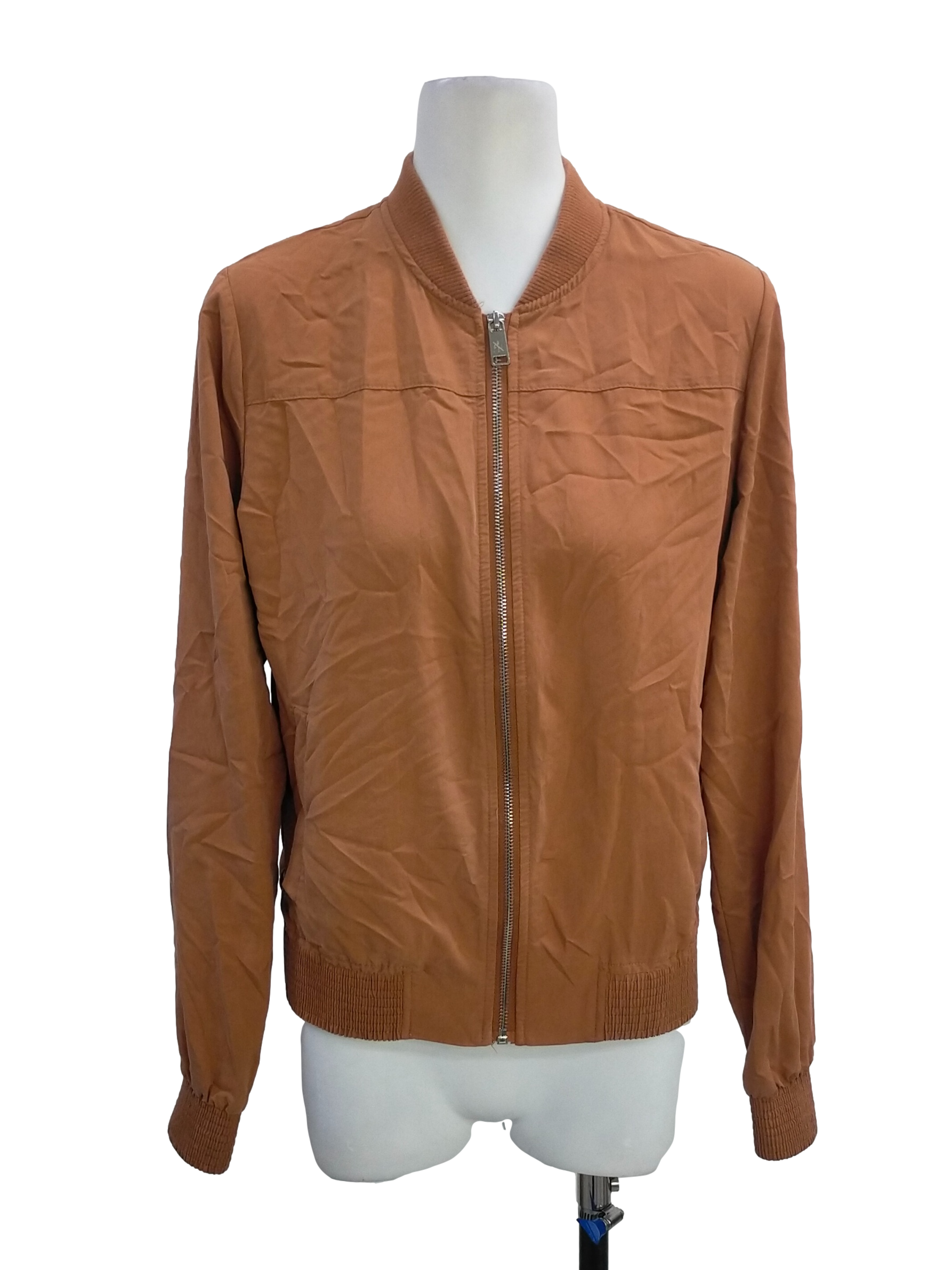 Soil Brown Bomber Jacket