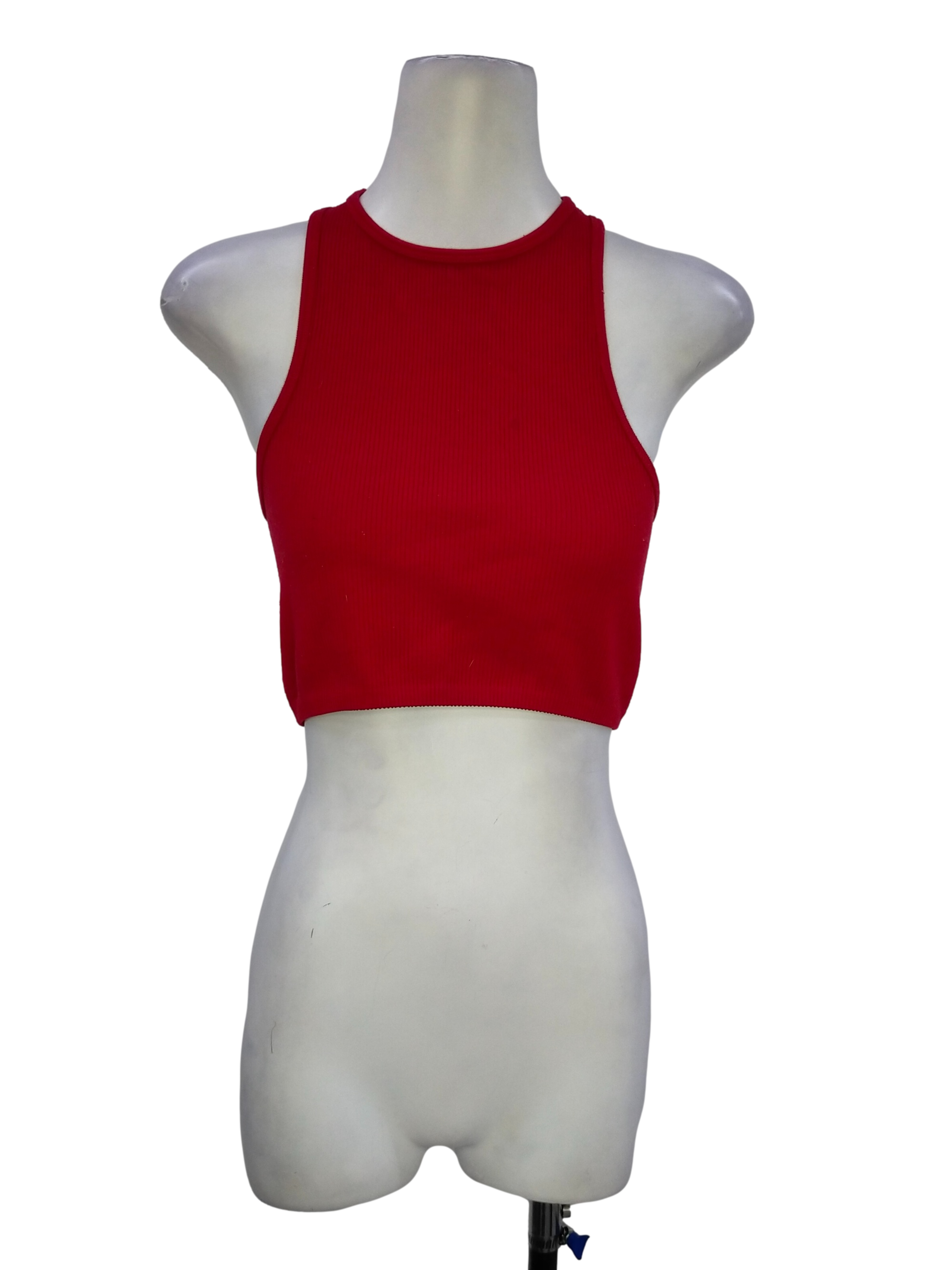 Lipstick Red Halter Neck Top