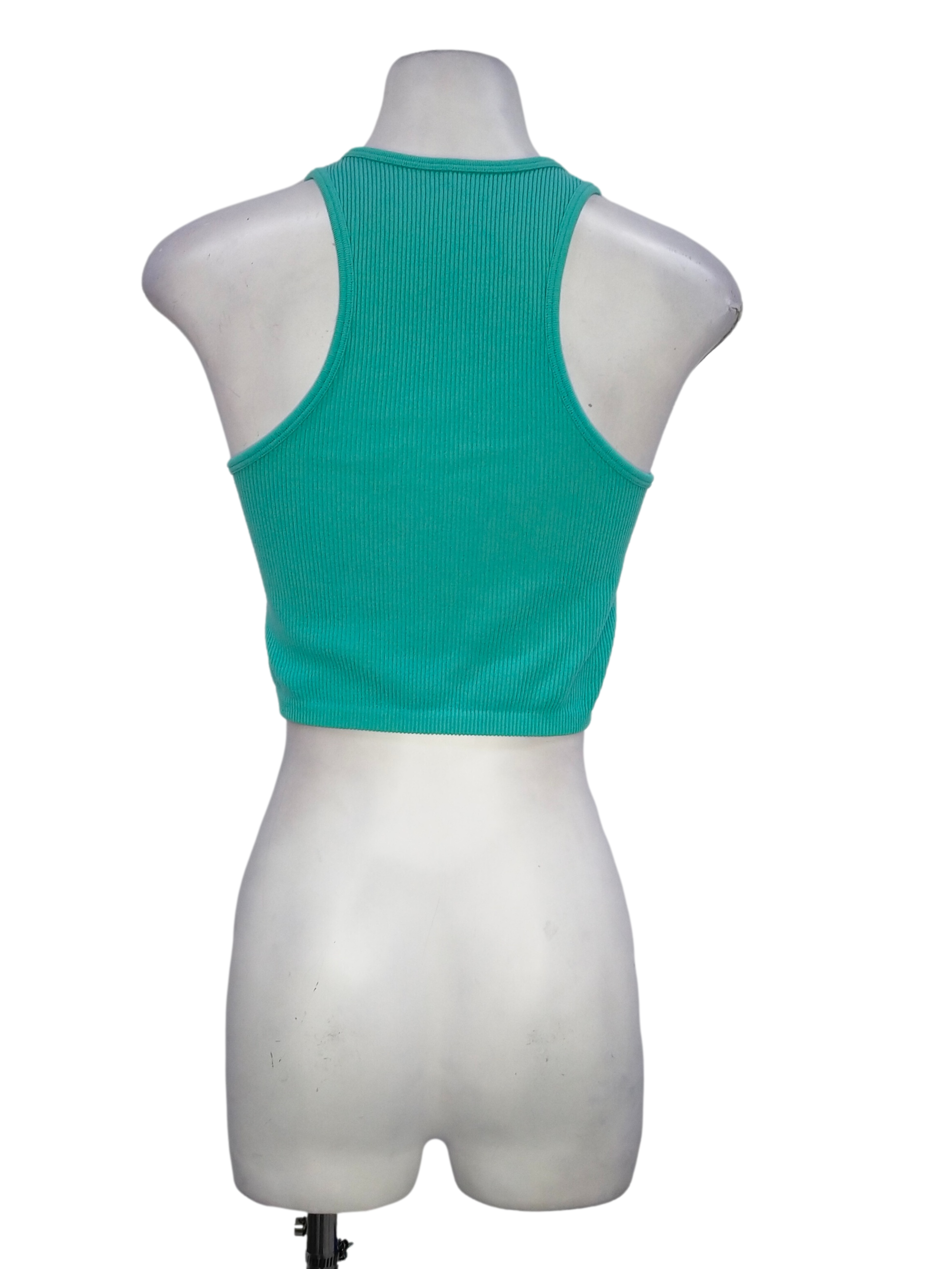 Teal Blue Halter Neck Top