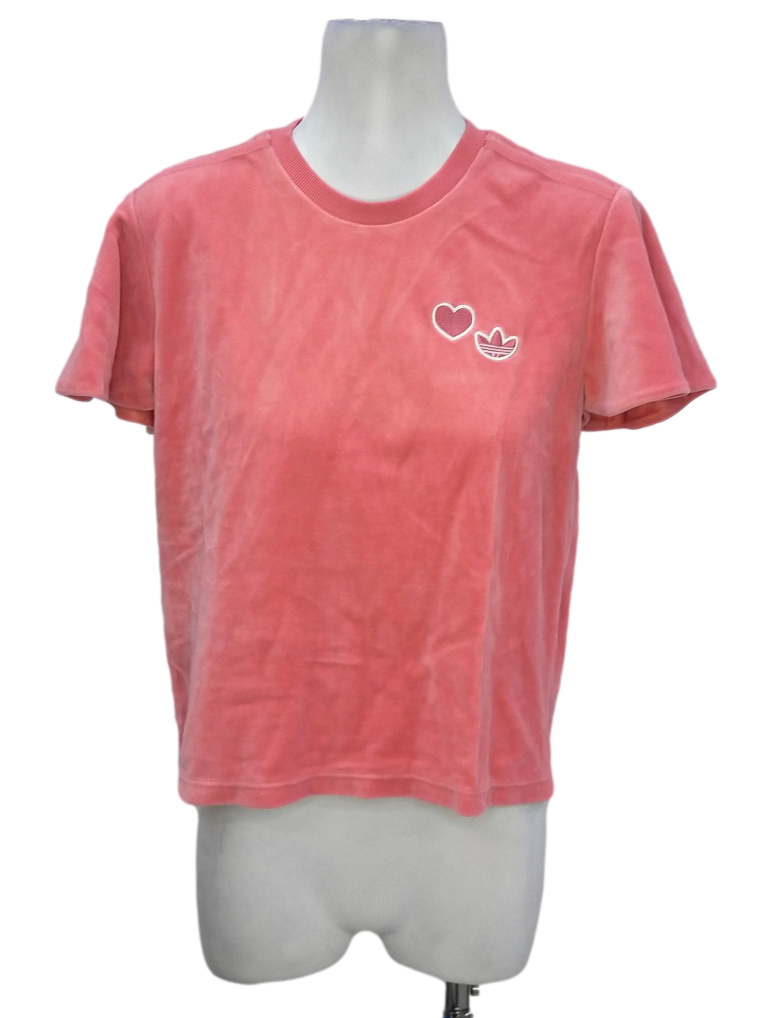 Hazy Rose Jewel Neck T-Shirt