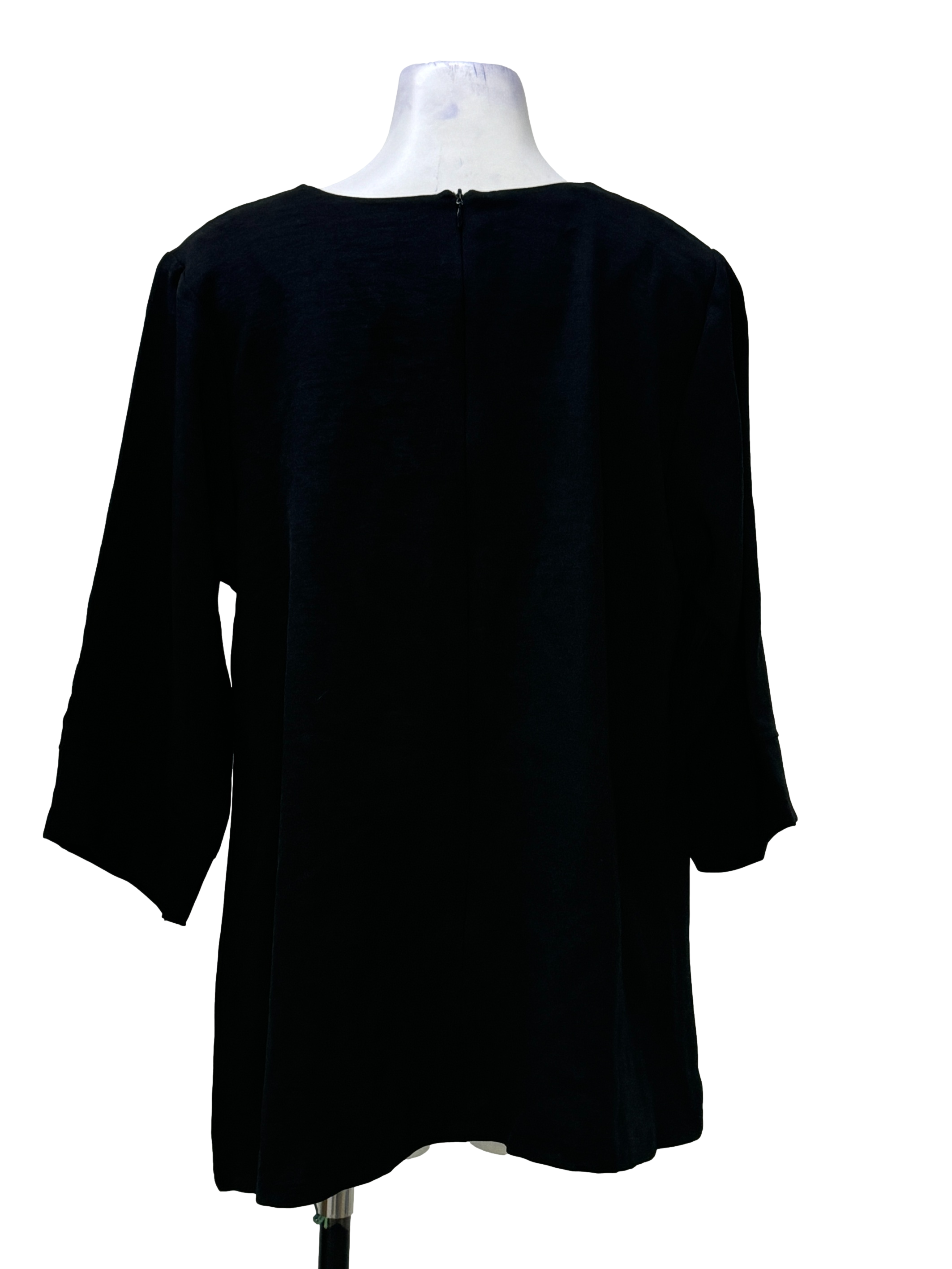 H M Raven Black Fit Flare Dress REFASH REFASH Malaysia