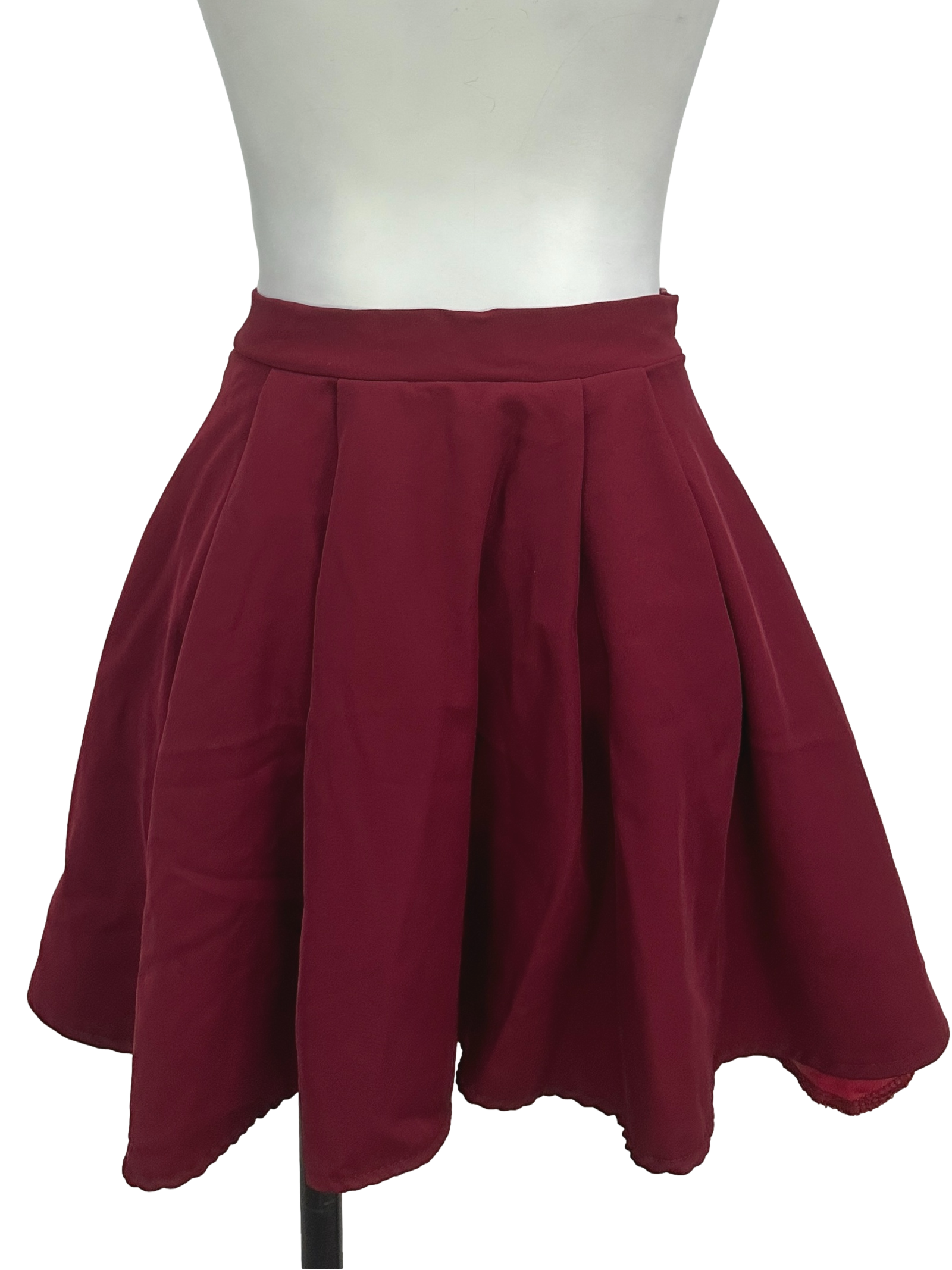 Red Skater Skirt