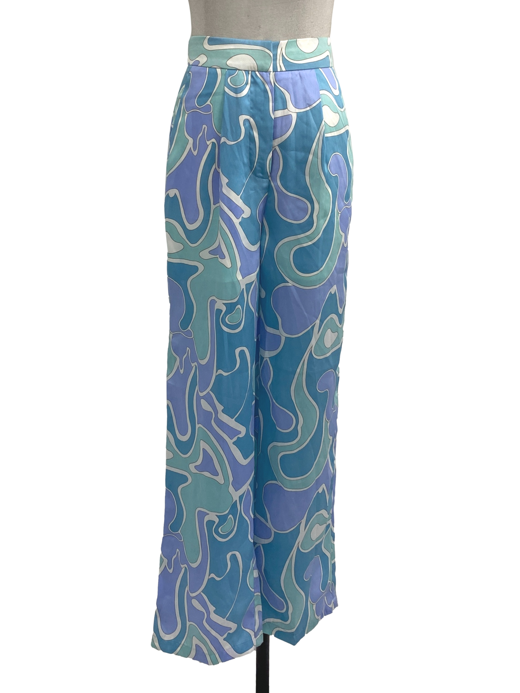 Multicolour Groovy Print Pants