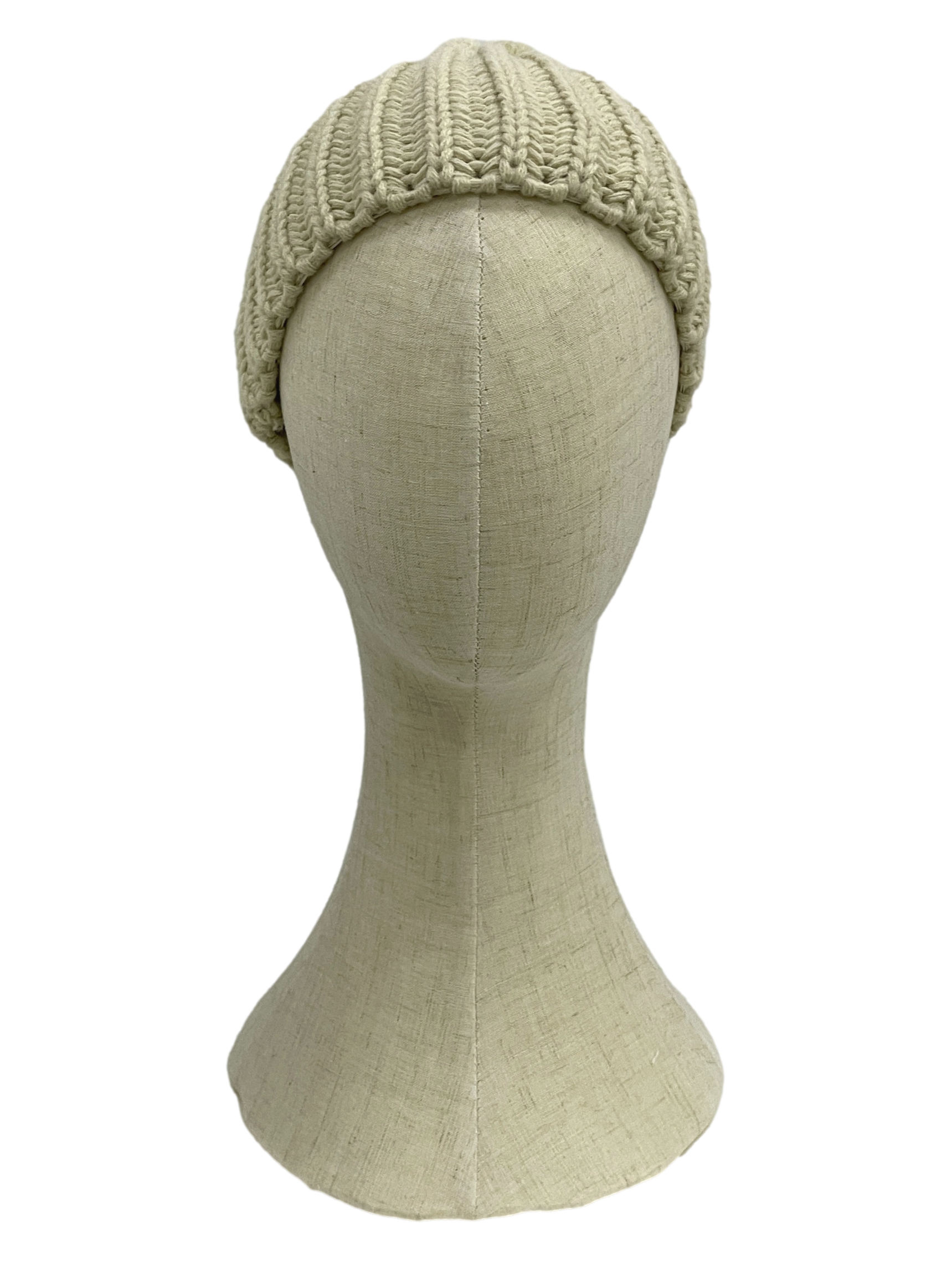 Ivory Knitted Snow Cap