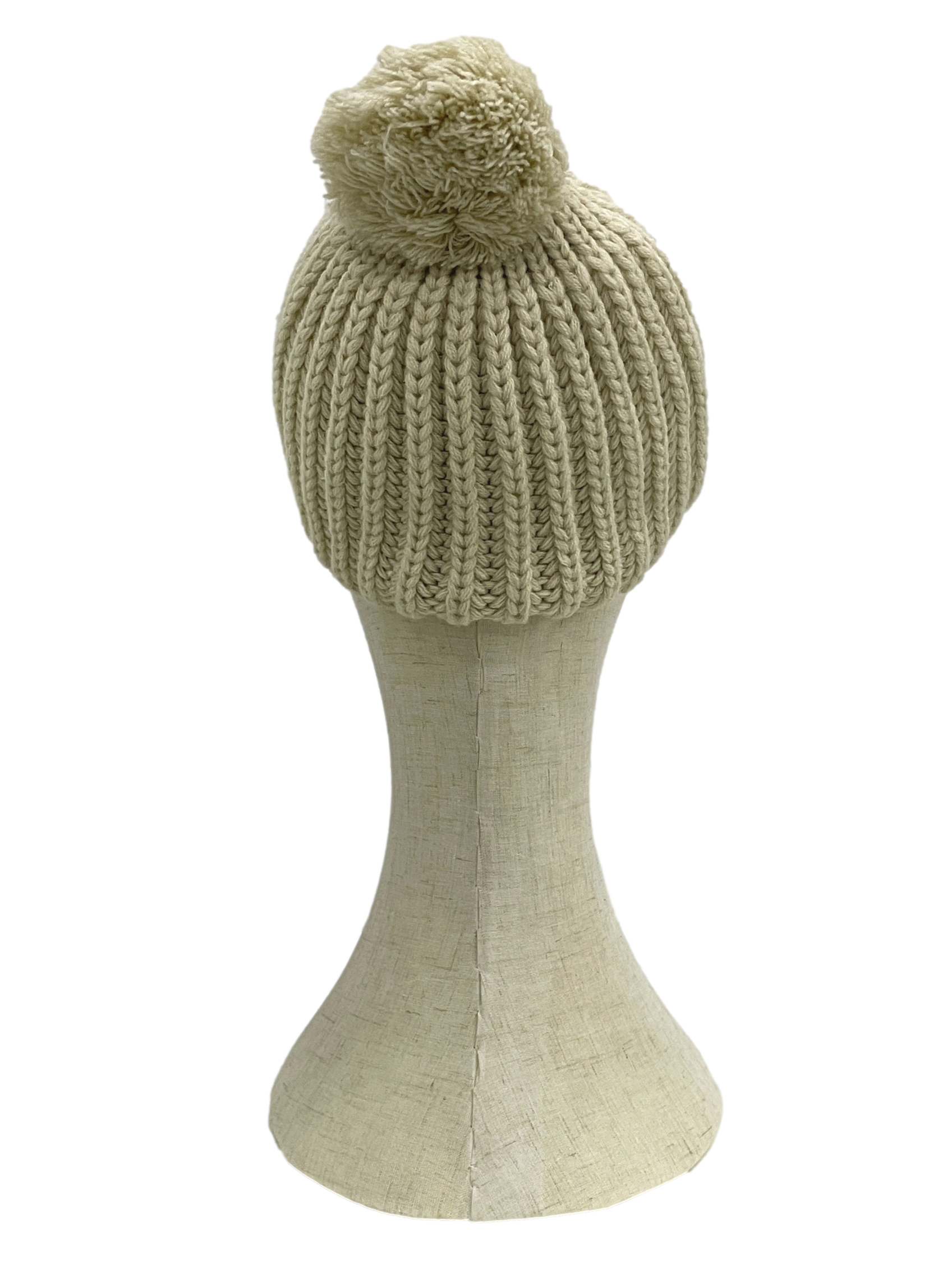 Ivory Knitted Snow Cap