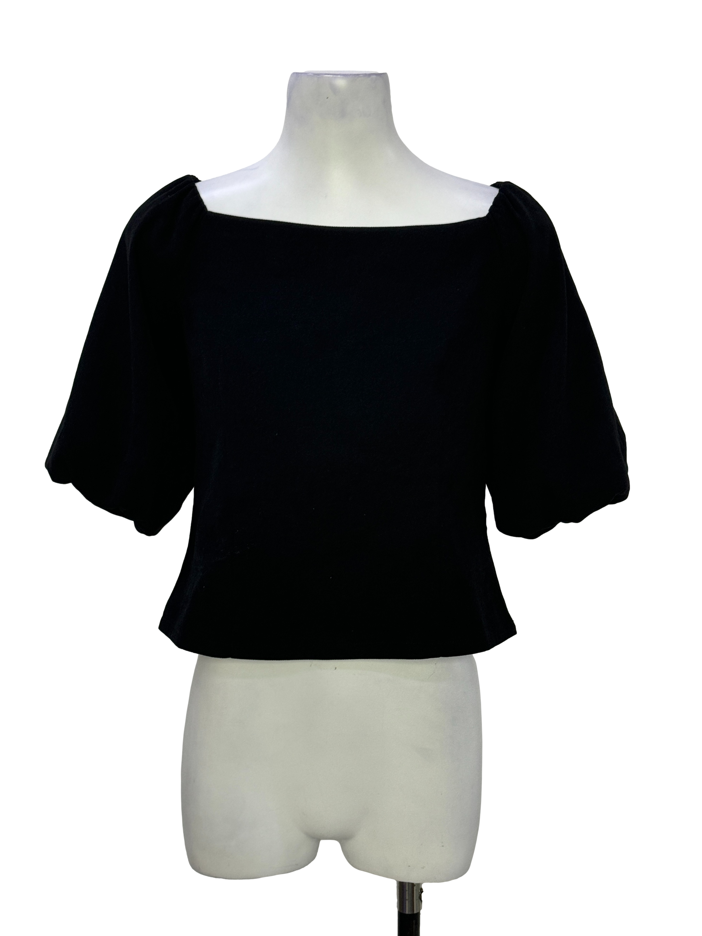 Jet Black Blouse