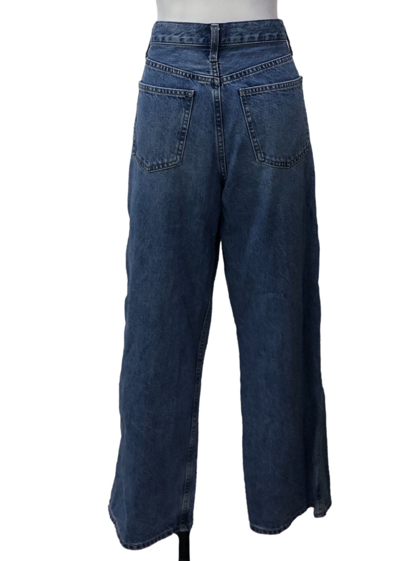 Blue Long Denim Pants