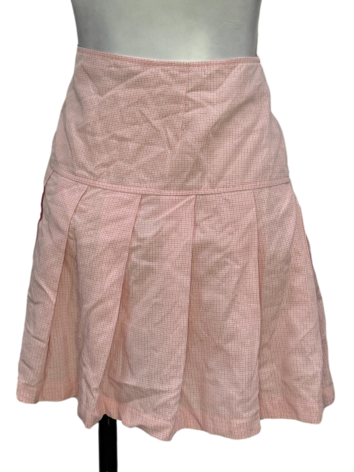 Cotton Candy Pink Peated Skirt