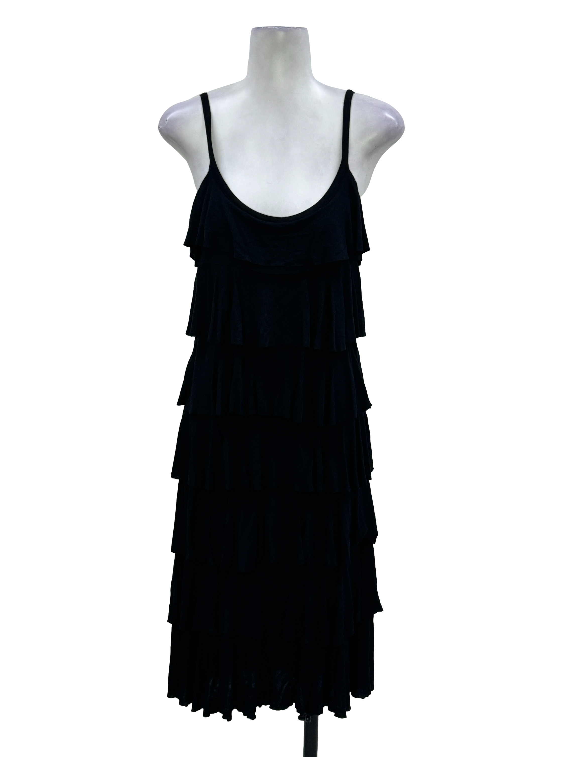 Black Tiered Dress