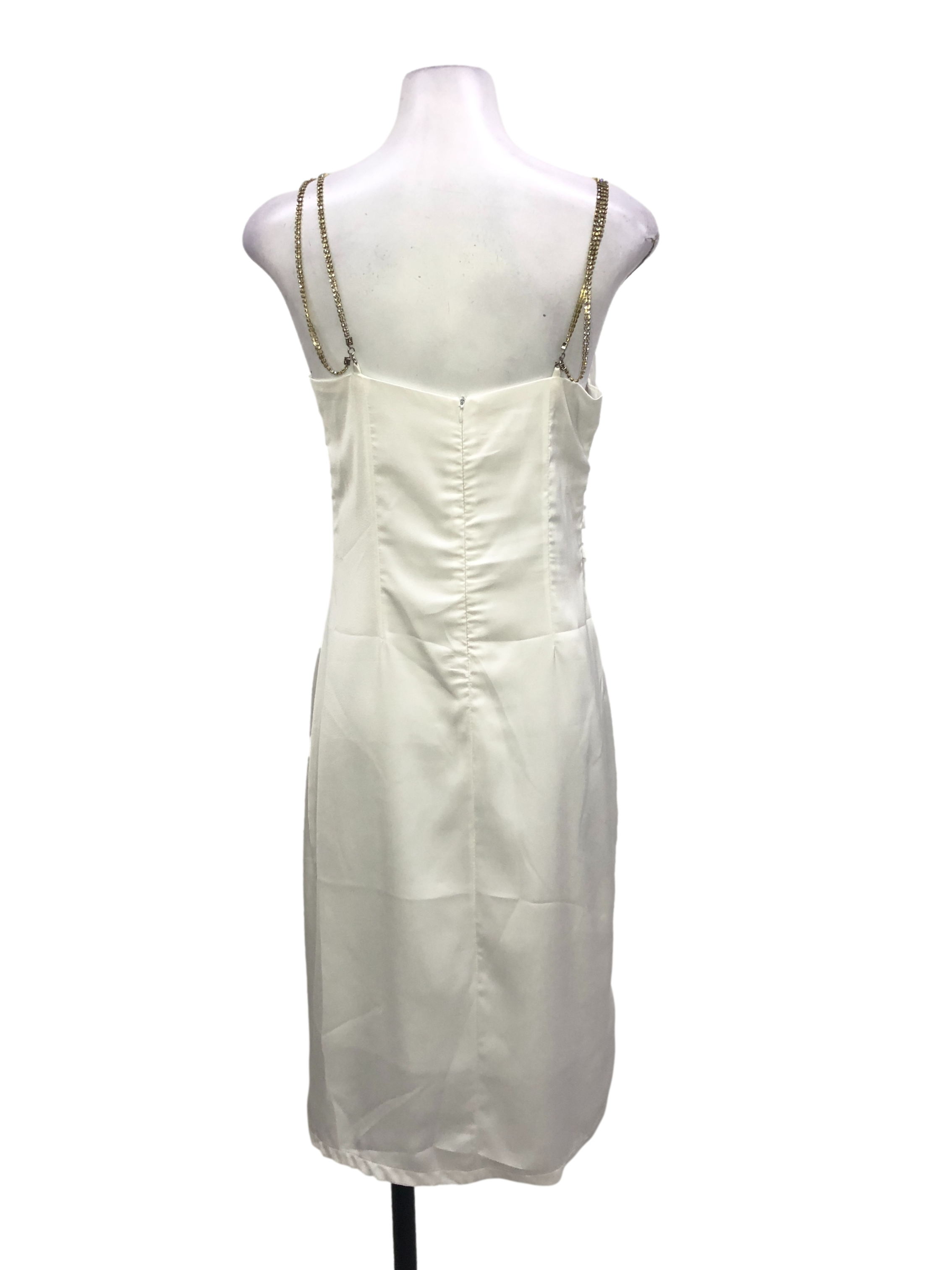 White Sleeveless Dress