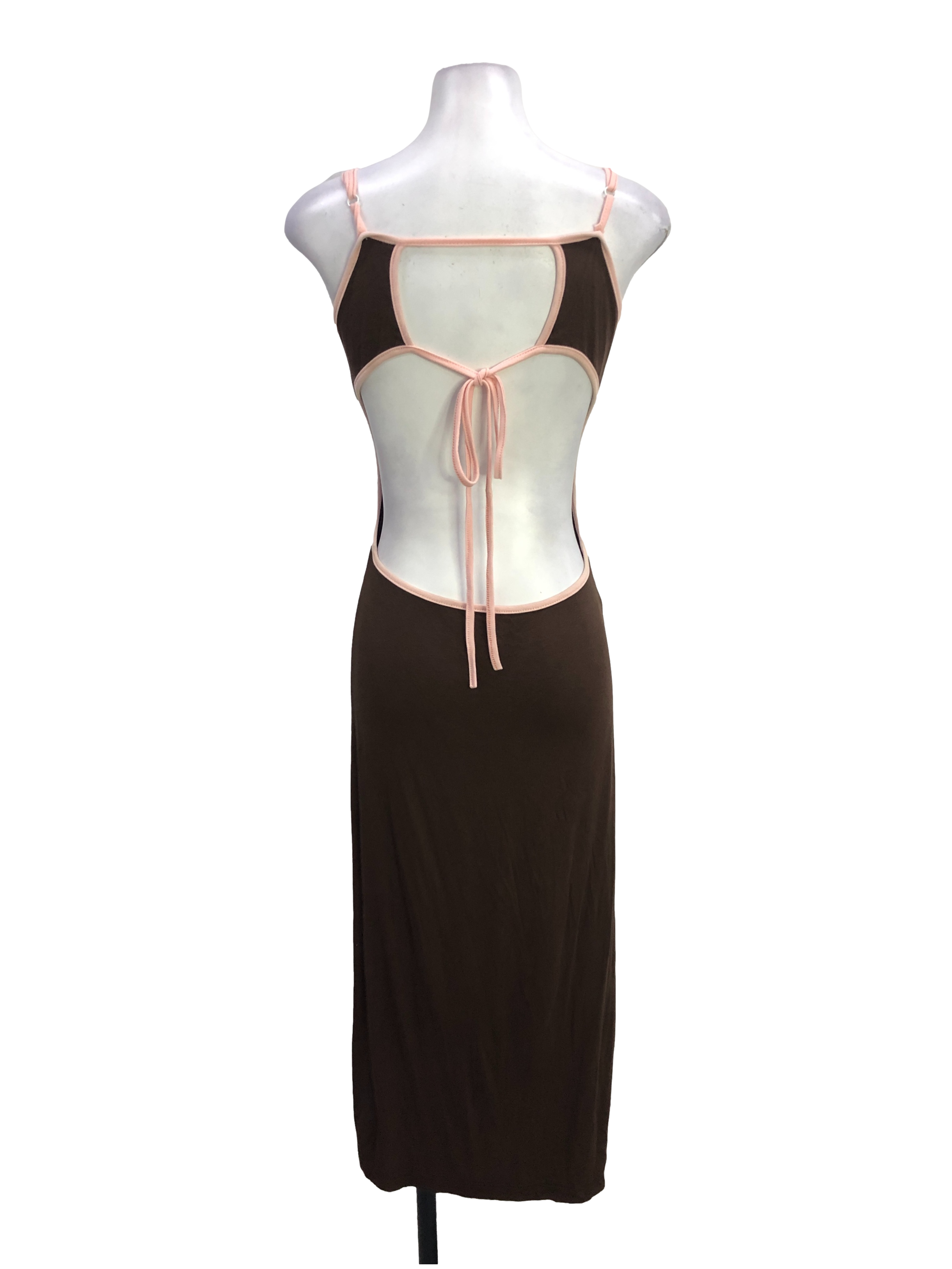 Brown Bodycon Dress