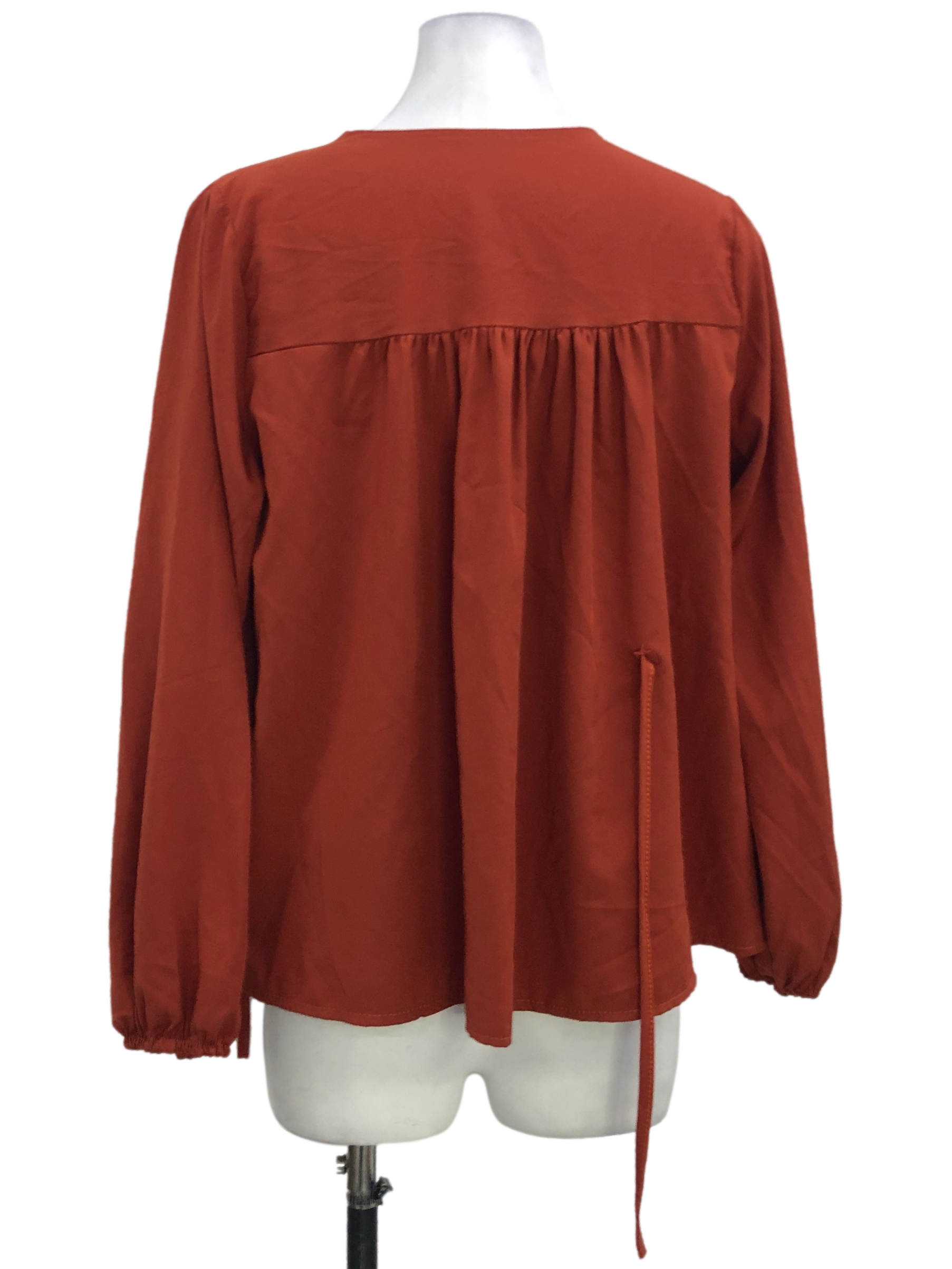 Burnt Orange Blouse