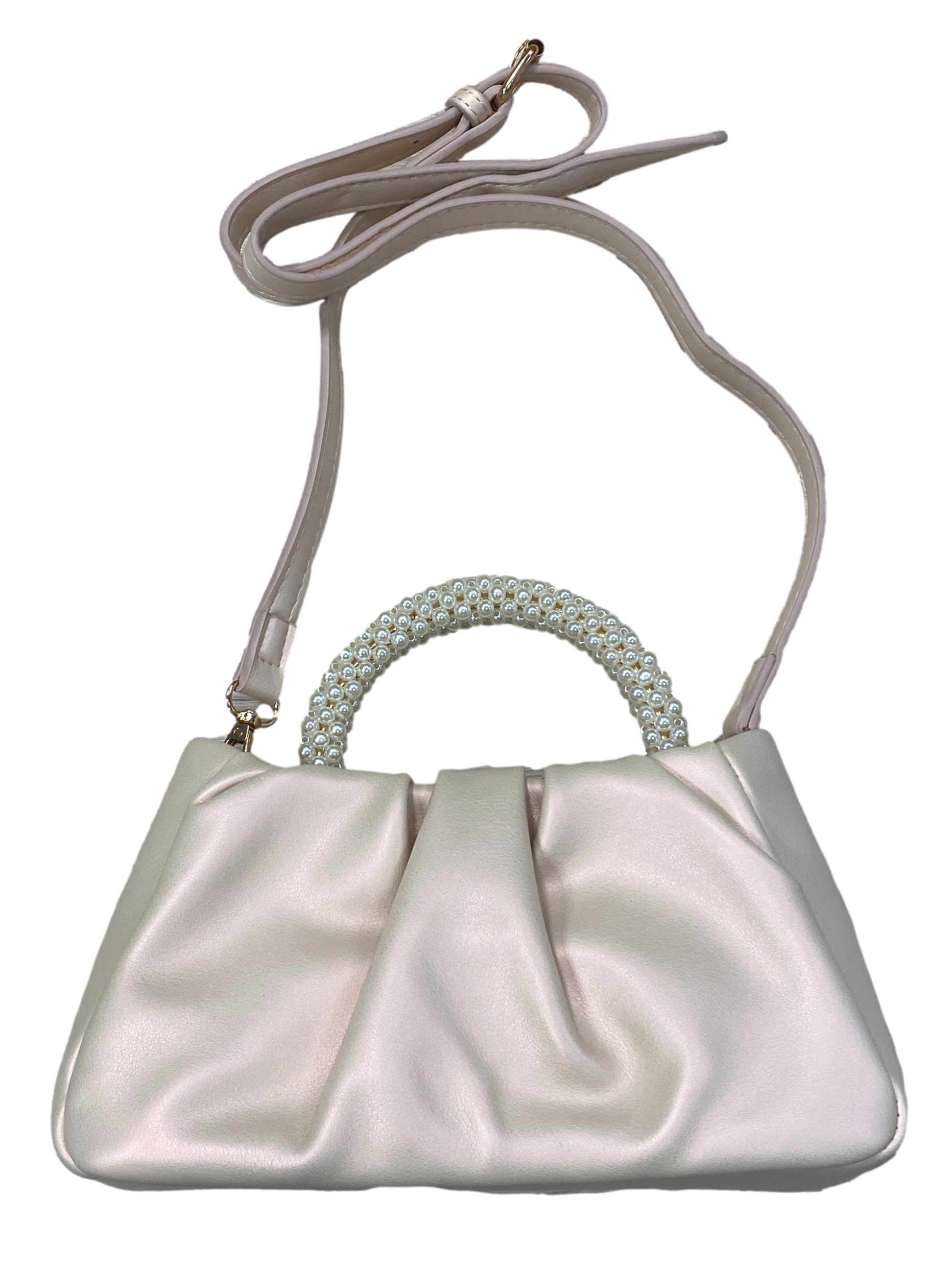 Pearly White Handbag
