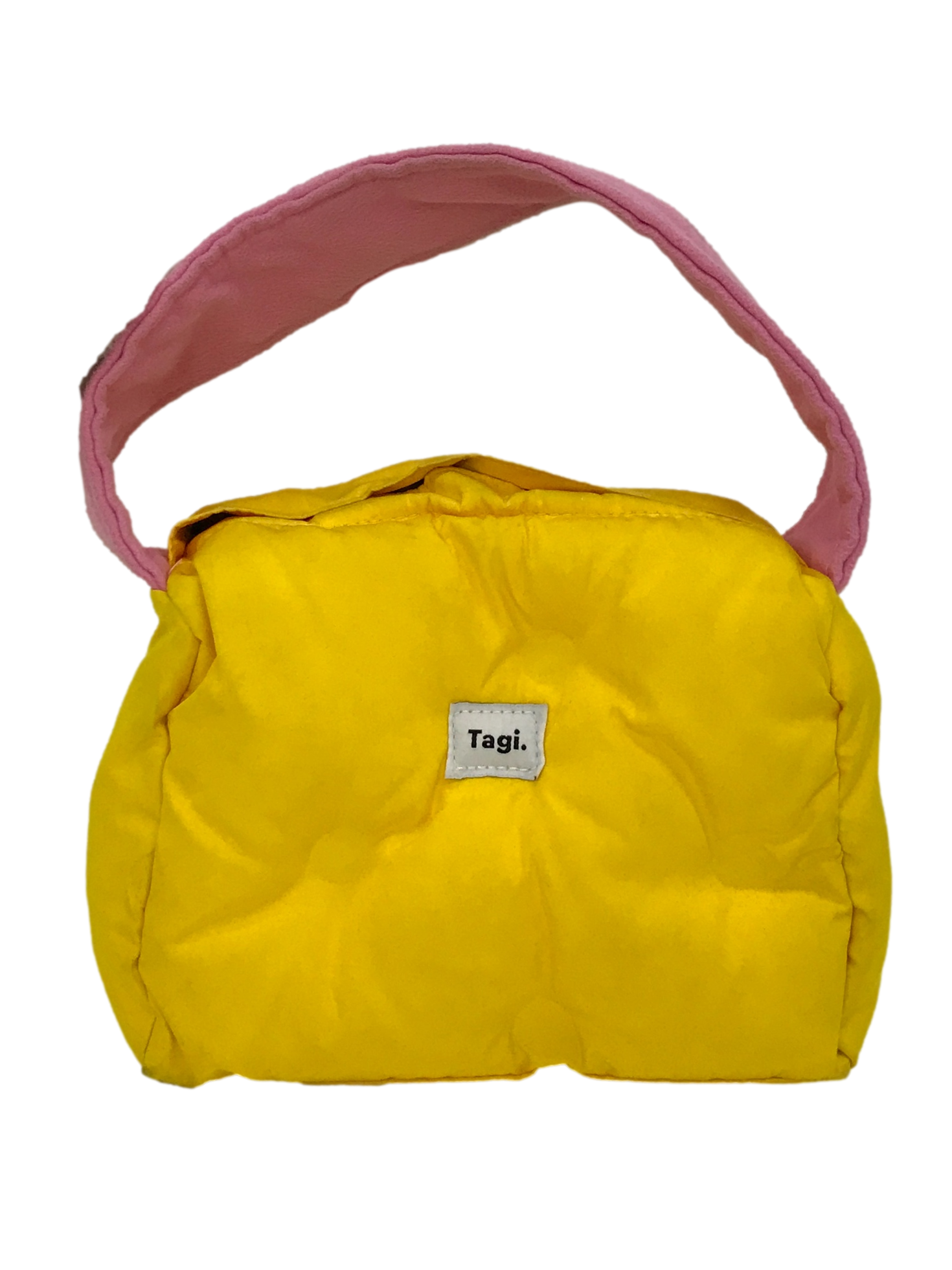 Yellow Puffy Cute Bag