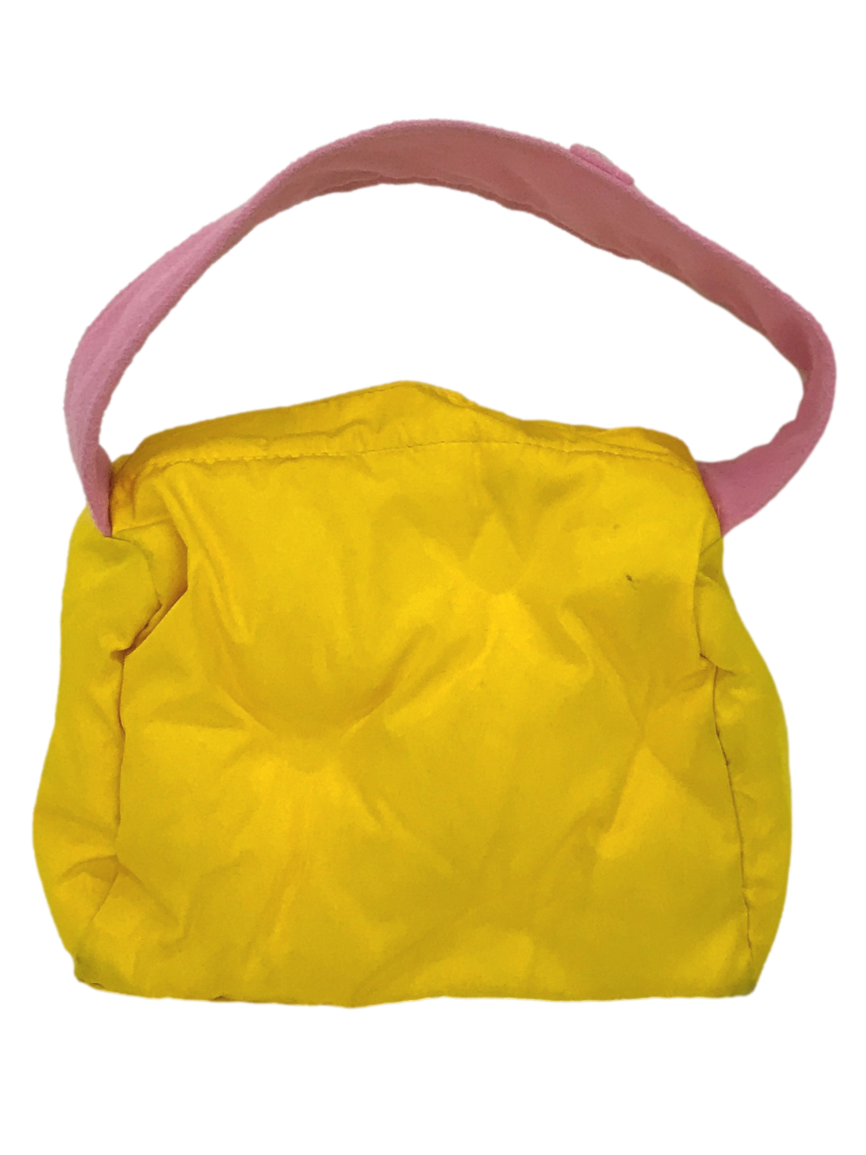 Yellow Puffy Cute Bag