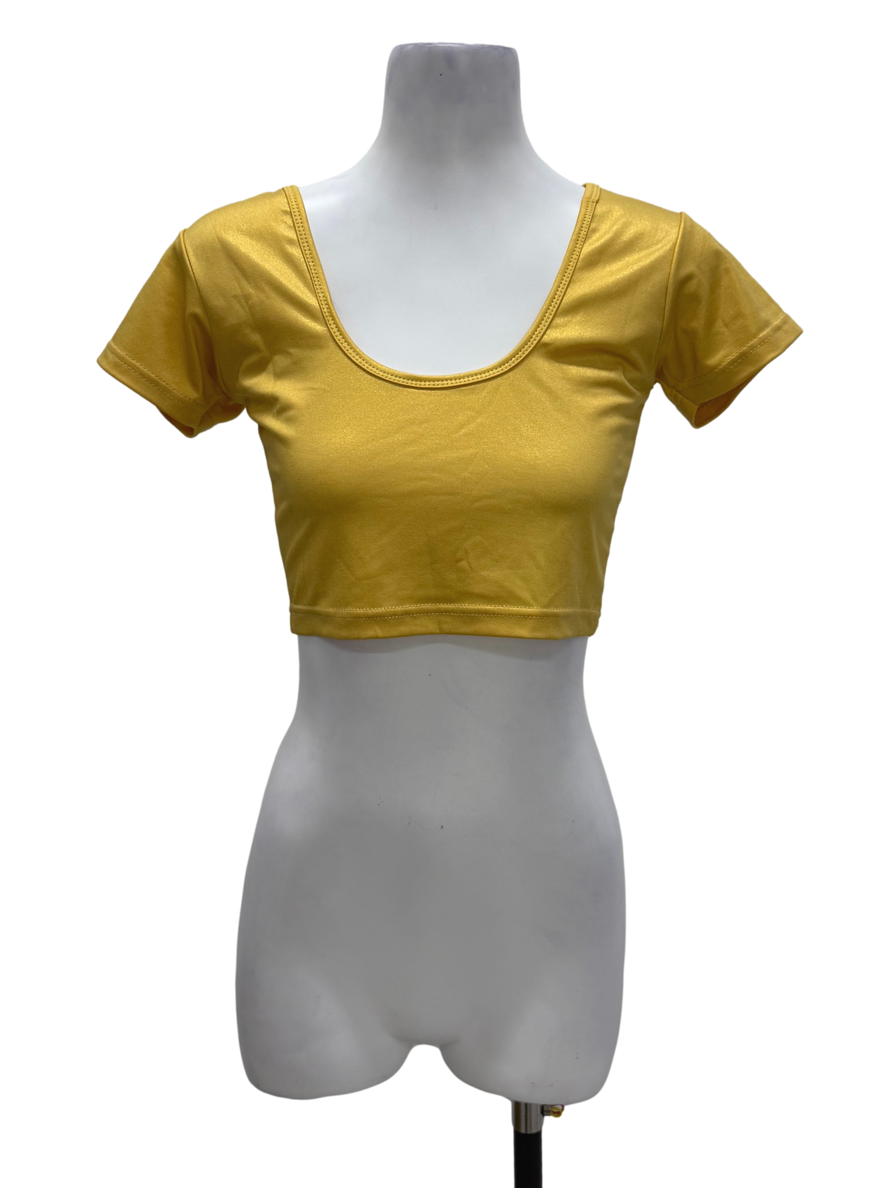 Gold Crop Top | REFASH