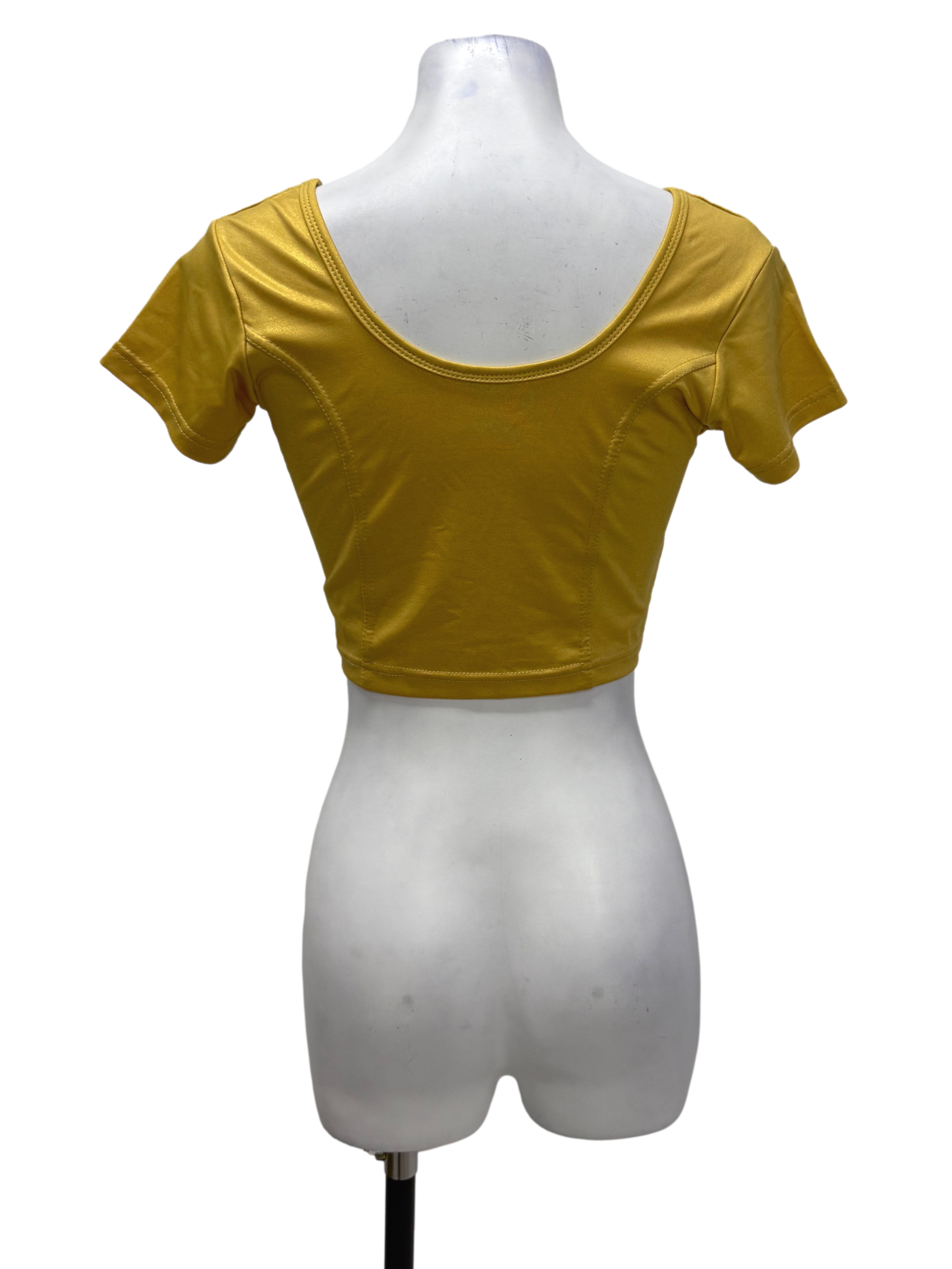 Gold Crop Top | REFASH