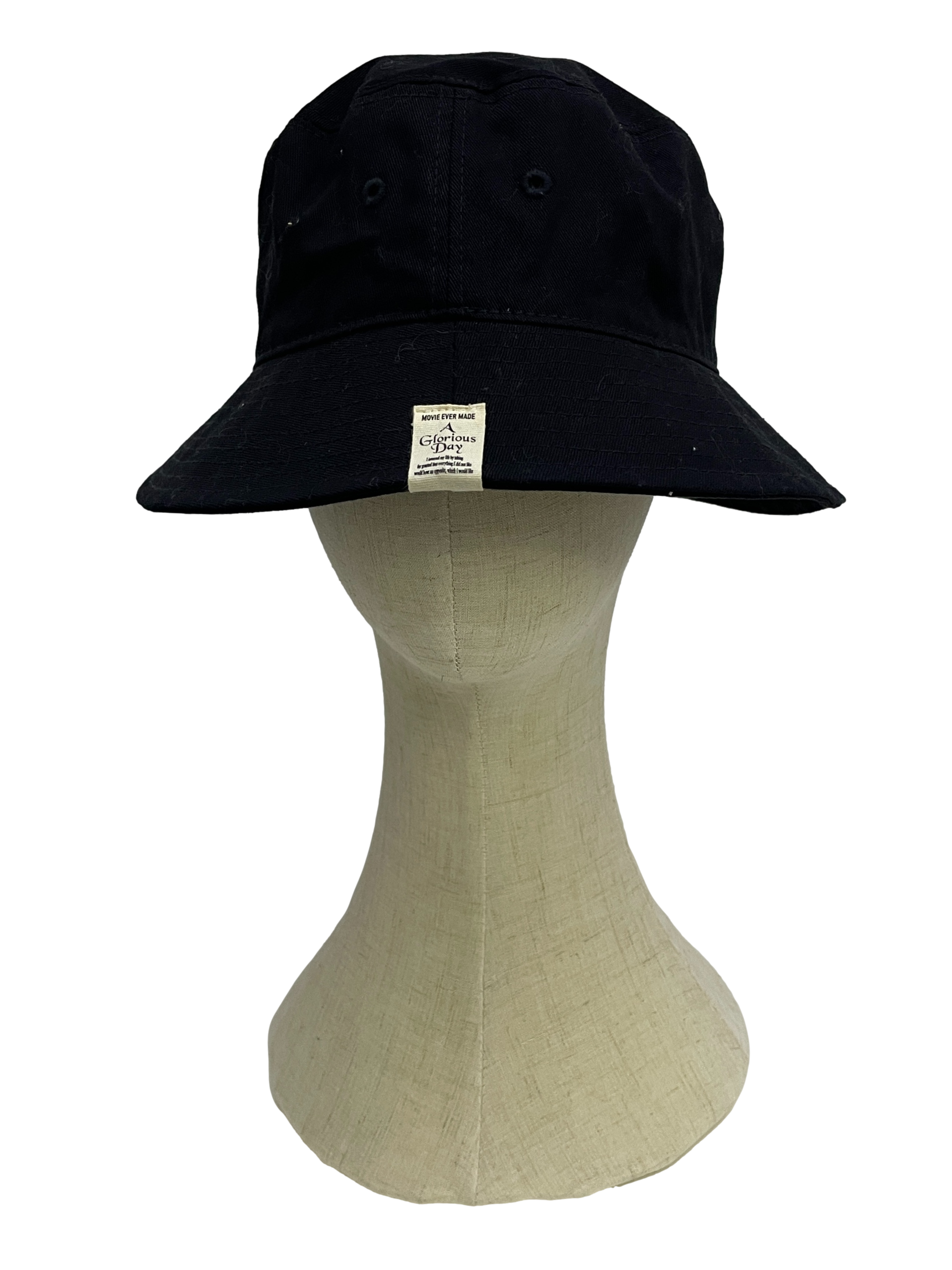 Jet Black Bucket Hat