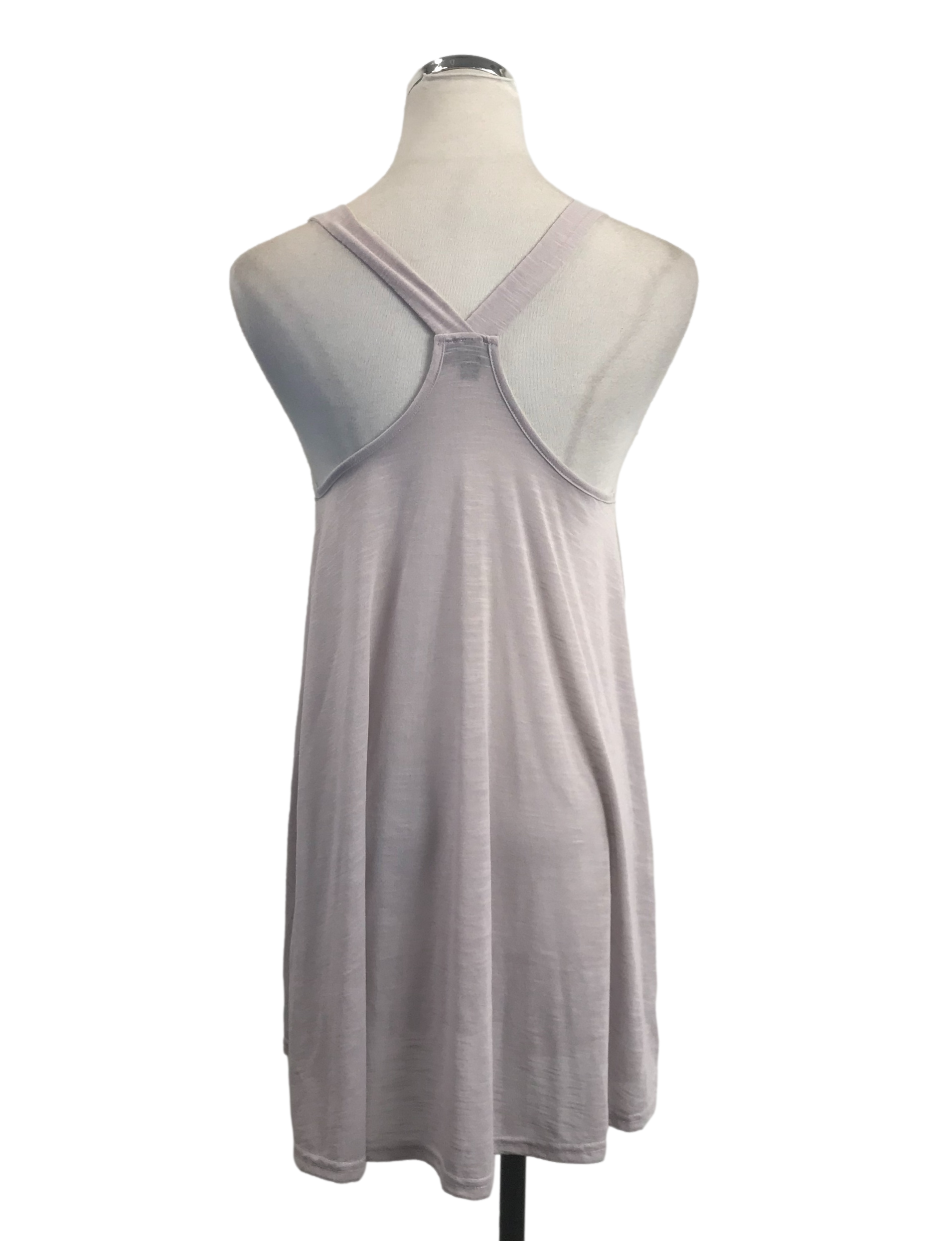 Grey Racer Back Dress