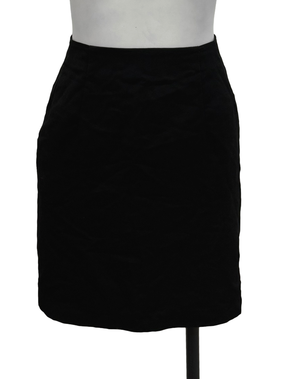 Assorted Brand Grease Black Pencil Skirt | REFASH