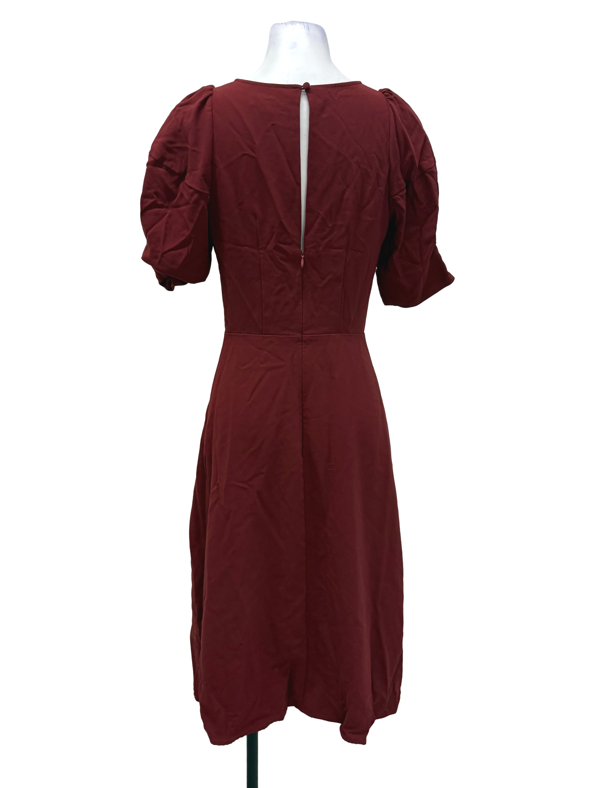 Love Bonito  Maroon Red Juliet Dress | REFASH