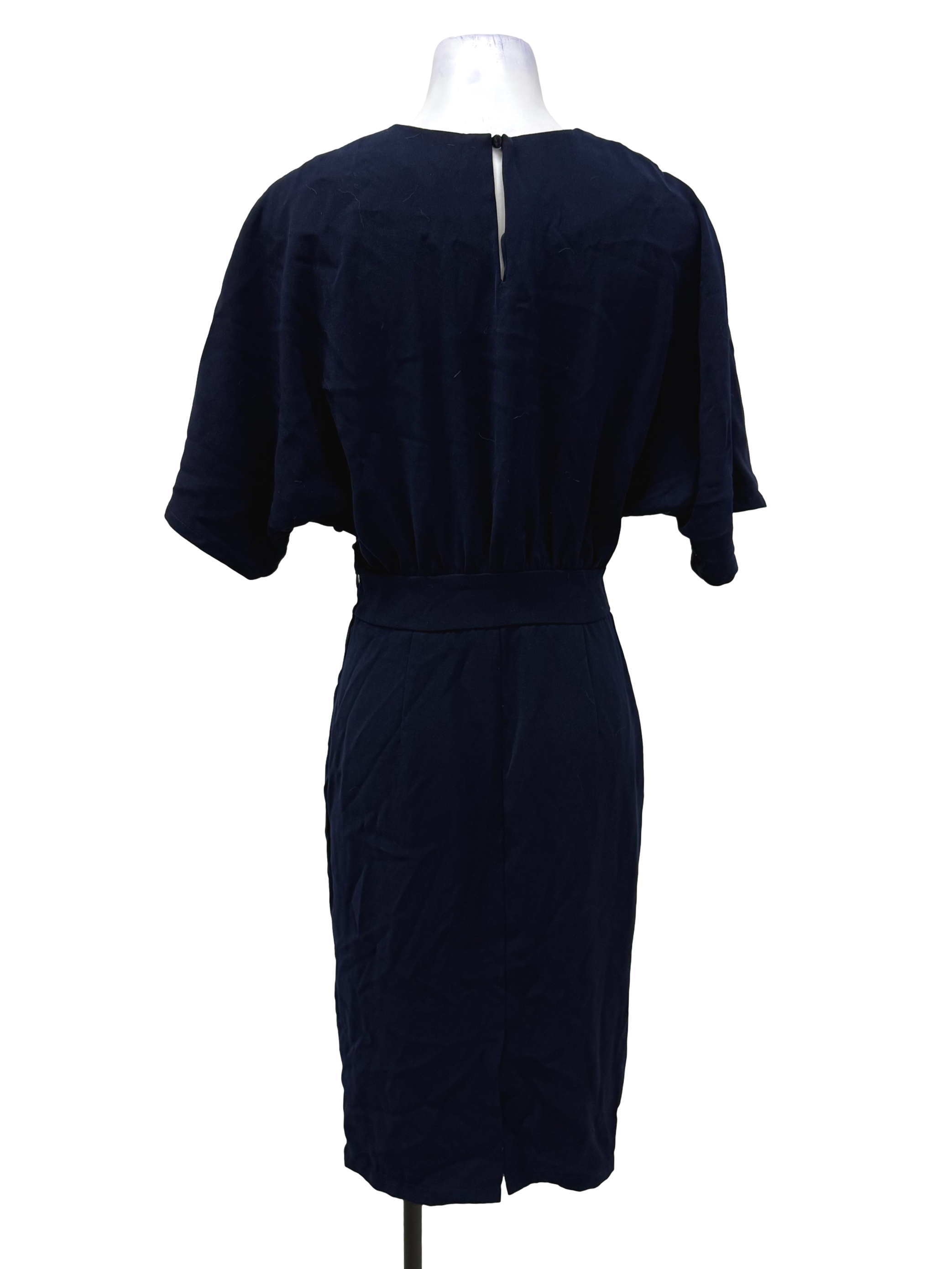 Love Bonito  Navy Blue A Line Dress | REFASH