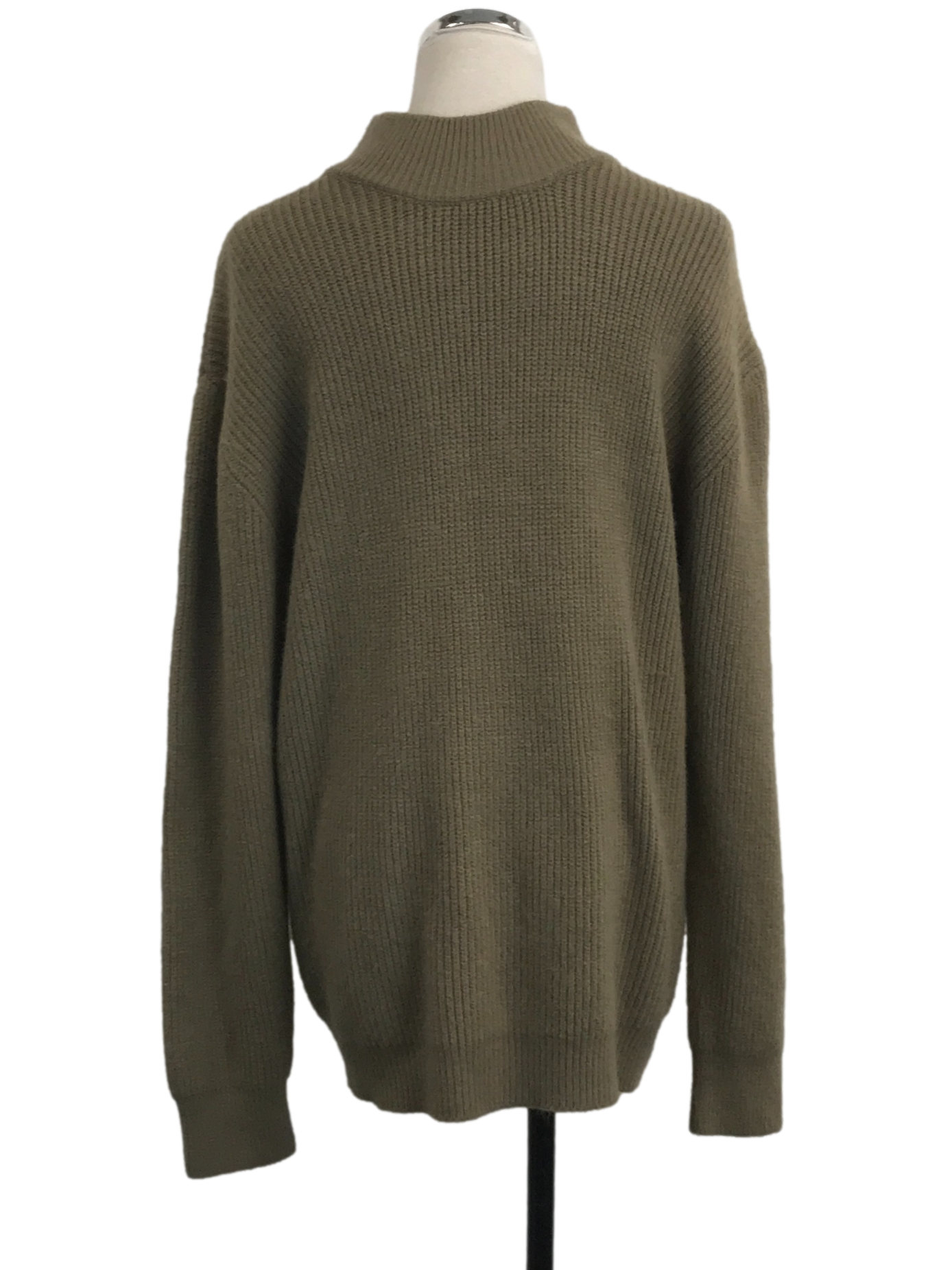 Coffee Brown Turtleneck Jumper