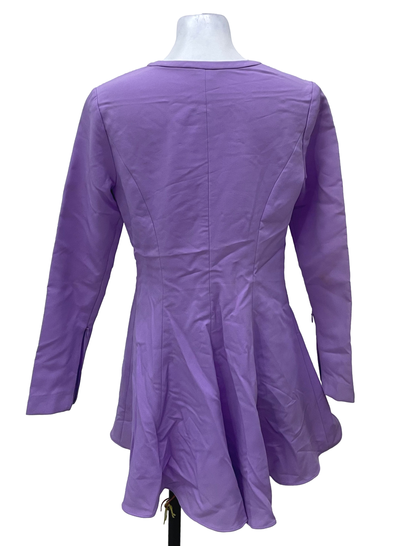 Purple Long Sleeve Blouse