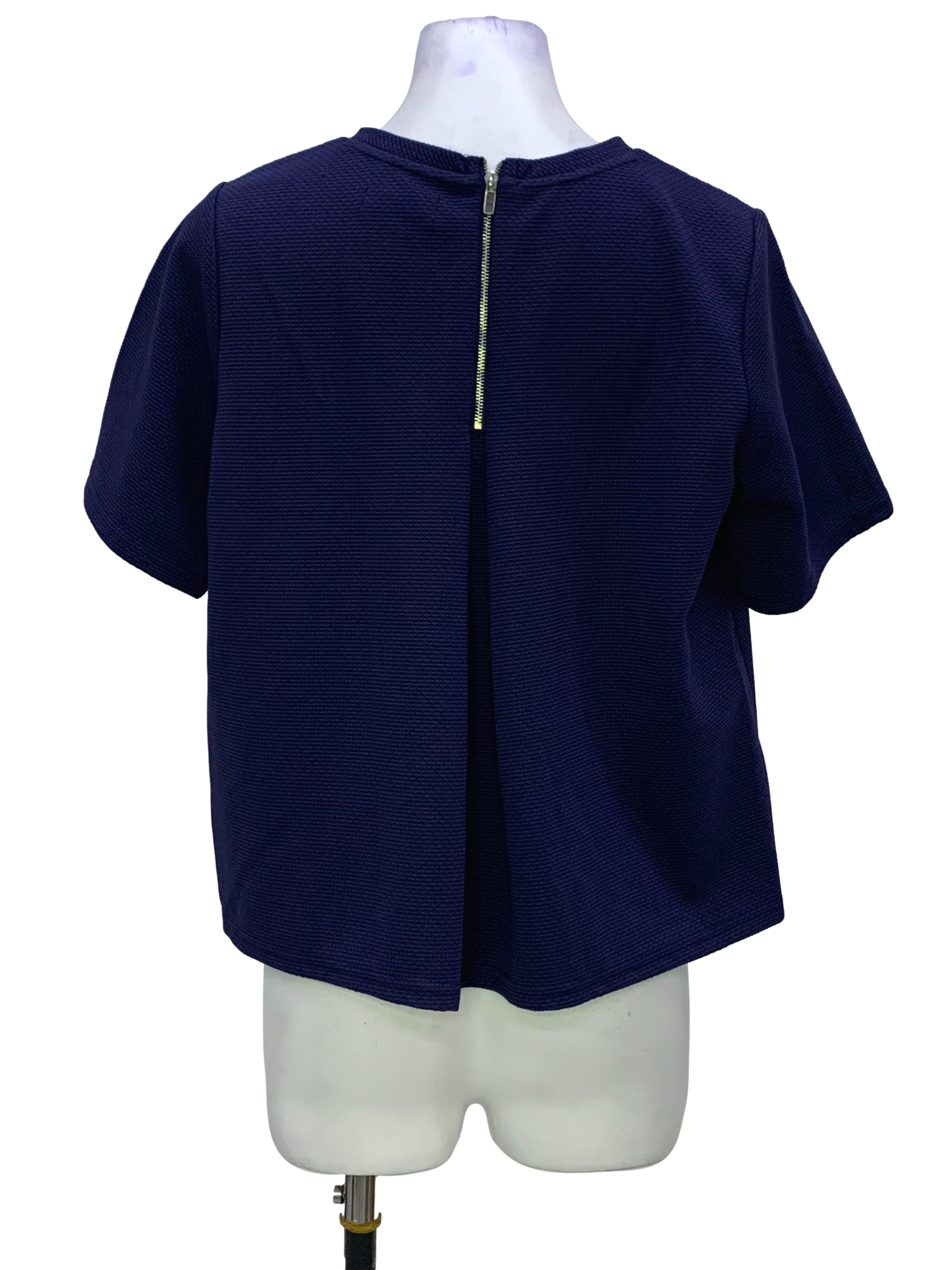 Navy Blouse Shirt