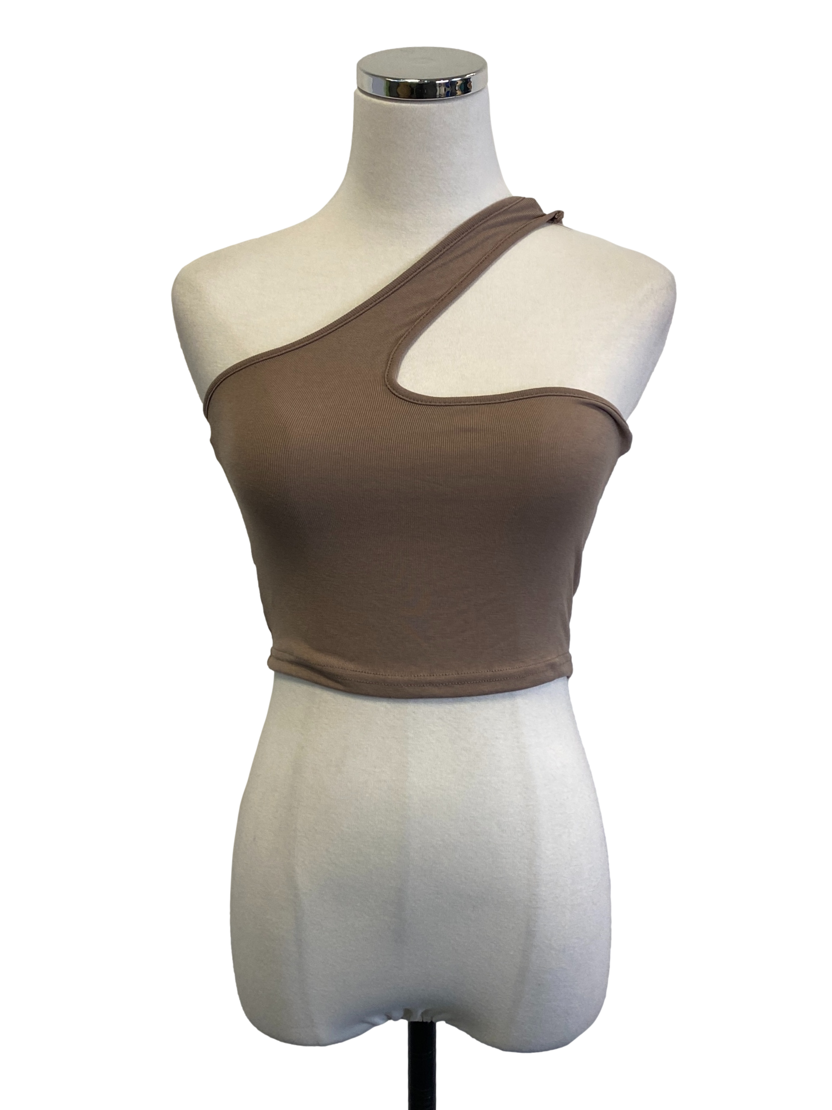 Sepia One Shoulder Top