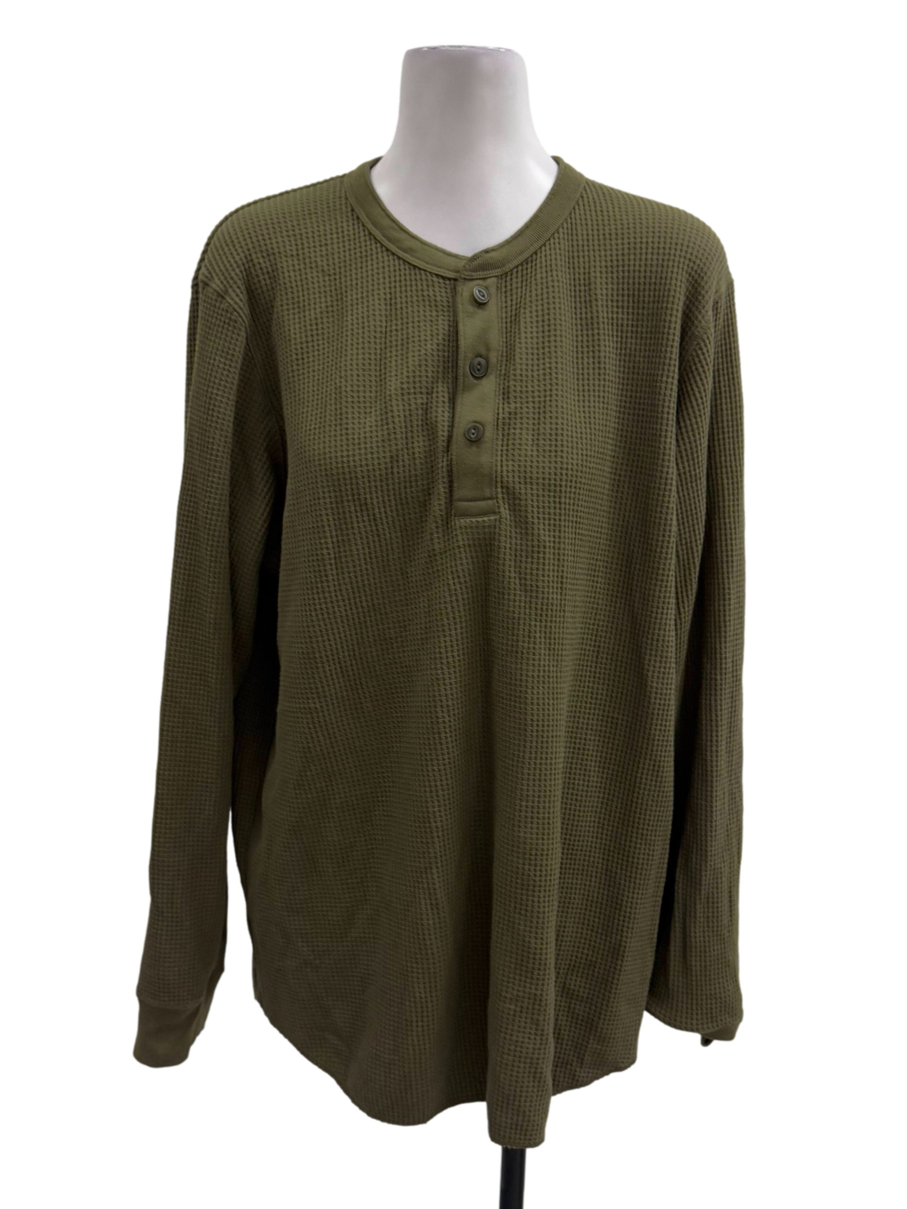 Moss Green Round Neck Top