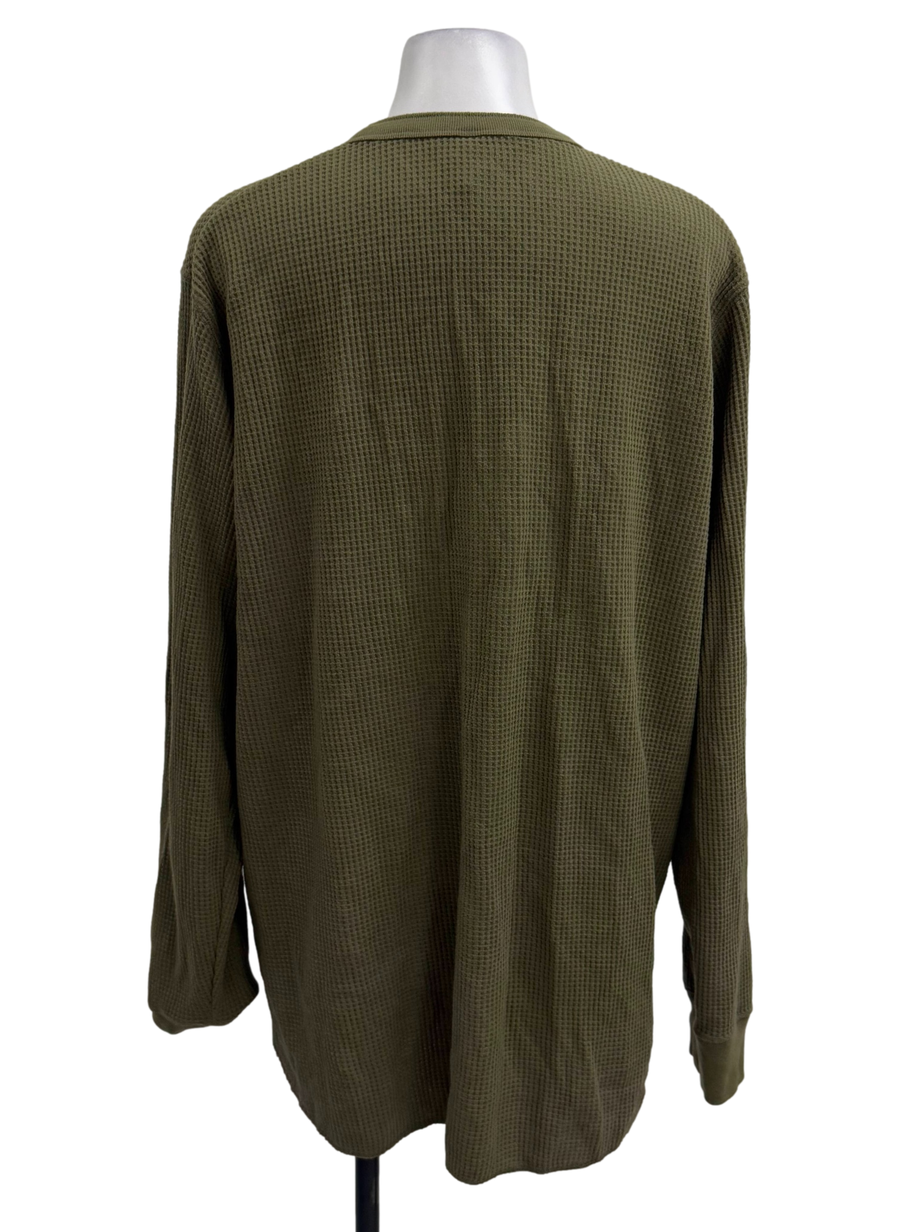 Moss Green Round Neck Top