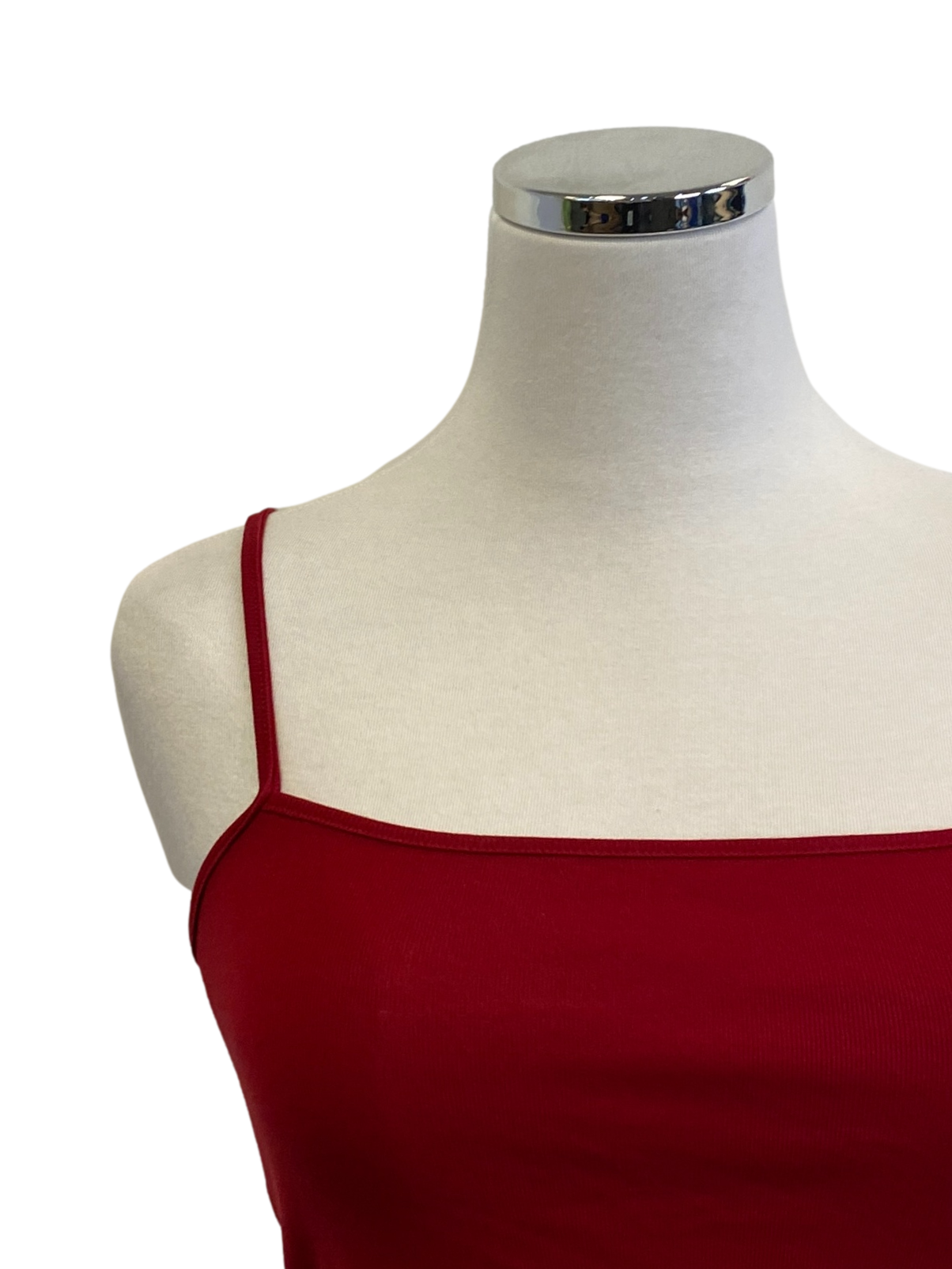 Cherry Red Sleeveless Top