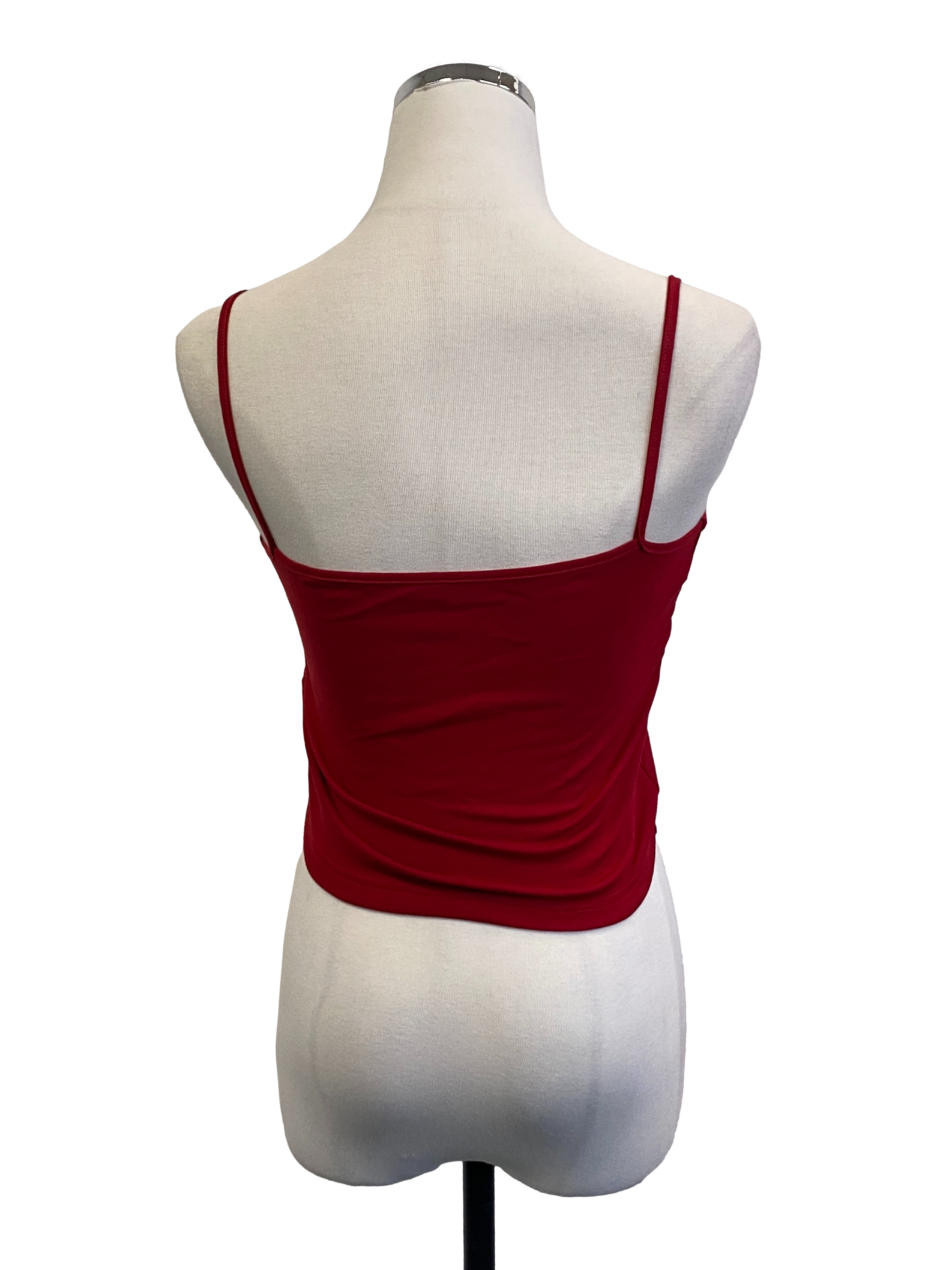 Cherry Red Sleeveless Top