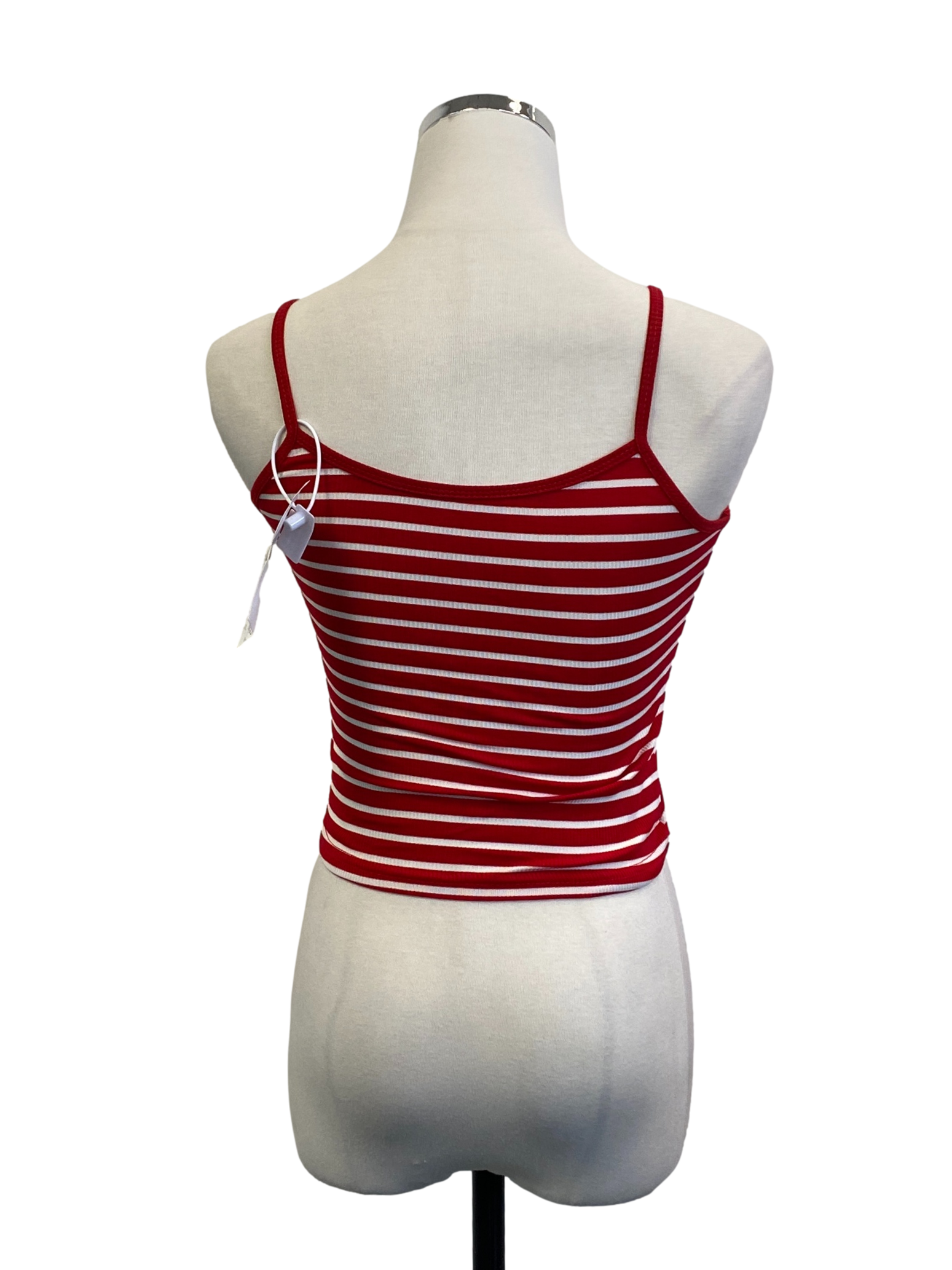 Candy Red Sleeveless Top