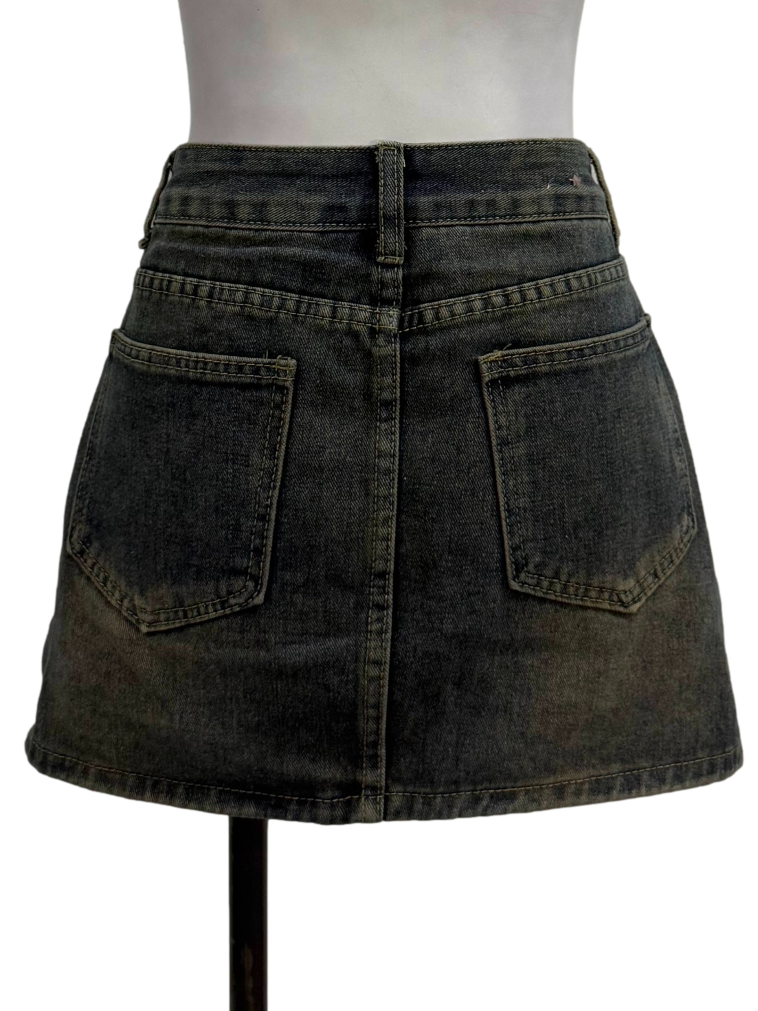 Dark Blue Denim Skirts