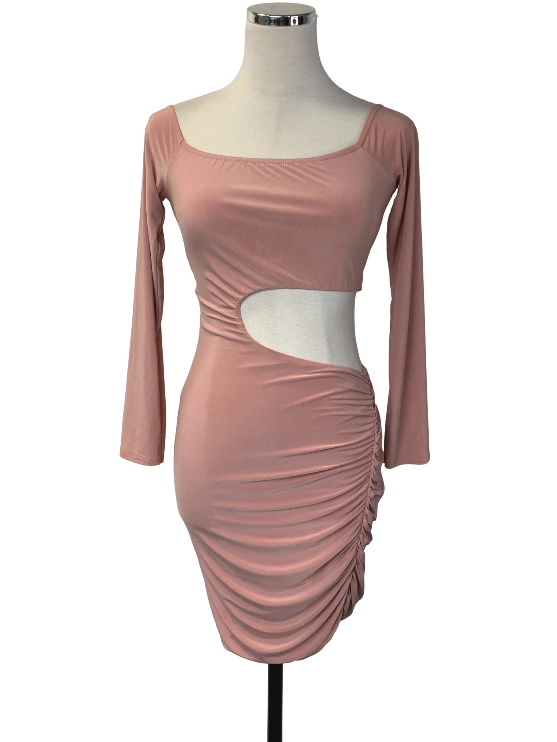 Rosewood Cut Out Ruched Bodycon Dress