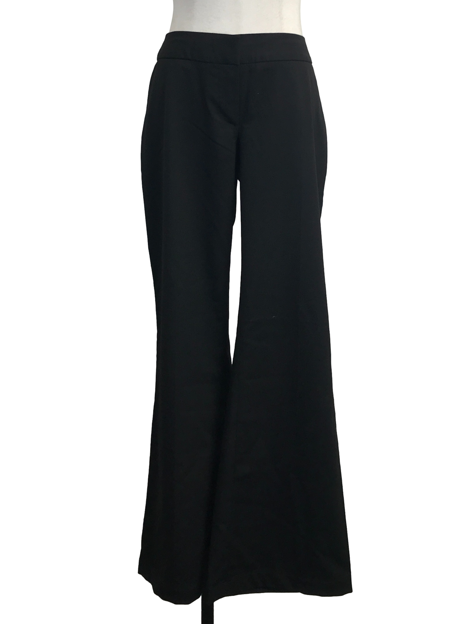 Soot Black Wide Leg Pants