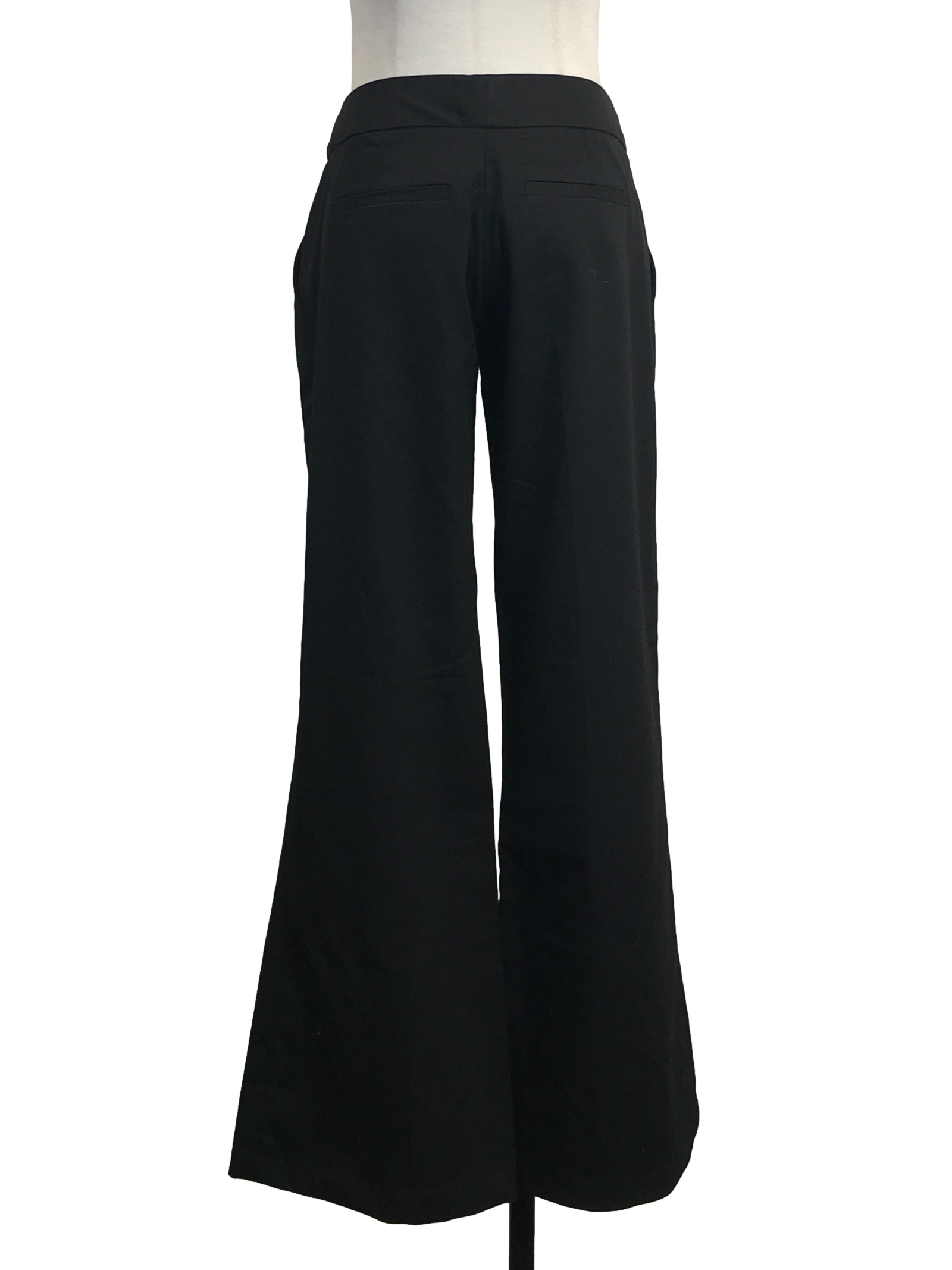 Soot Black Wide Leg Pants