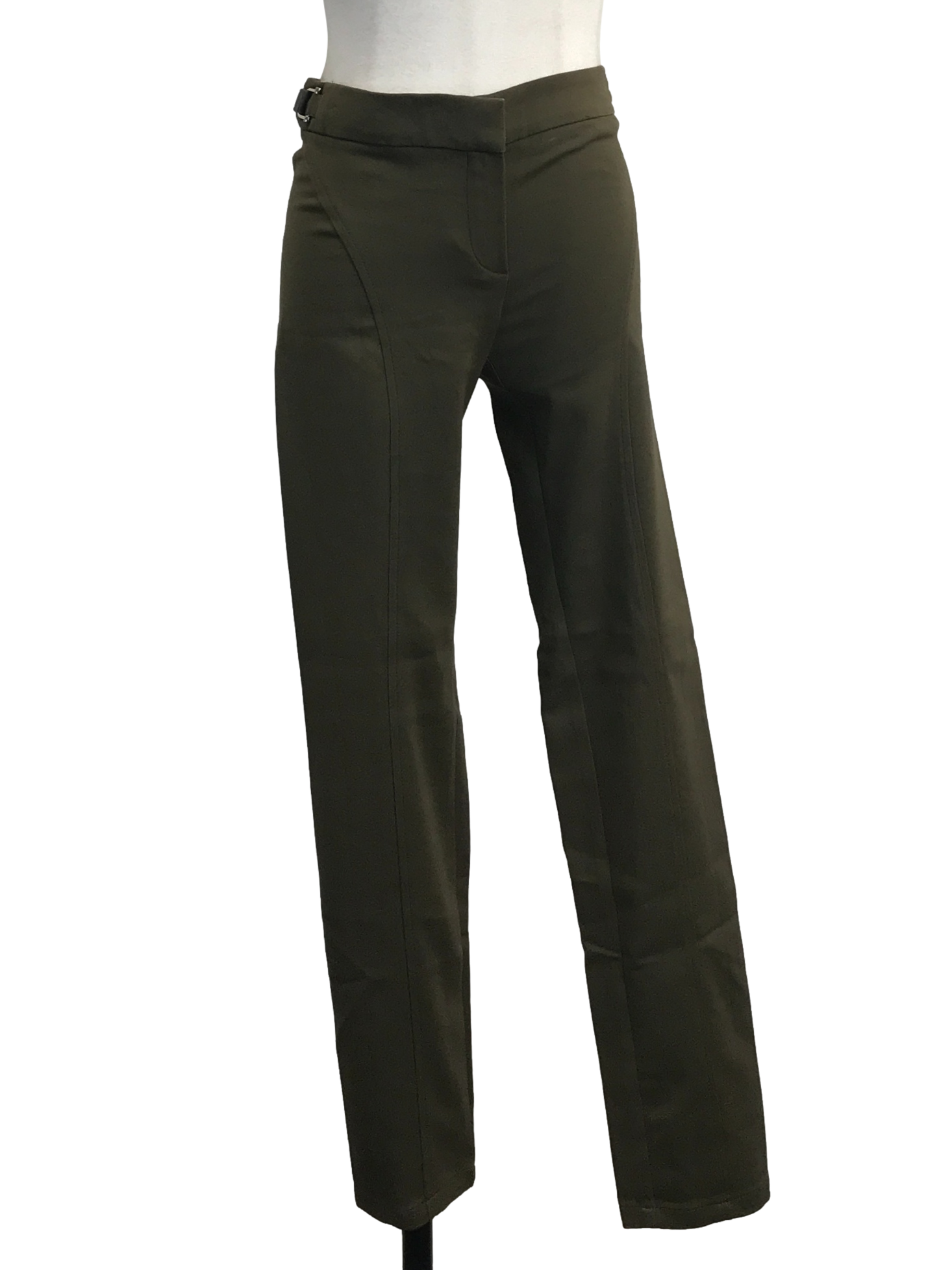 Military Green Skinny Pants