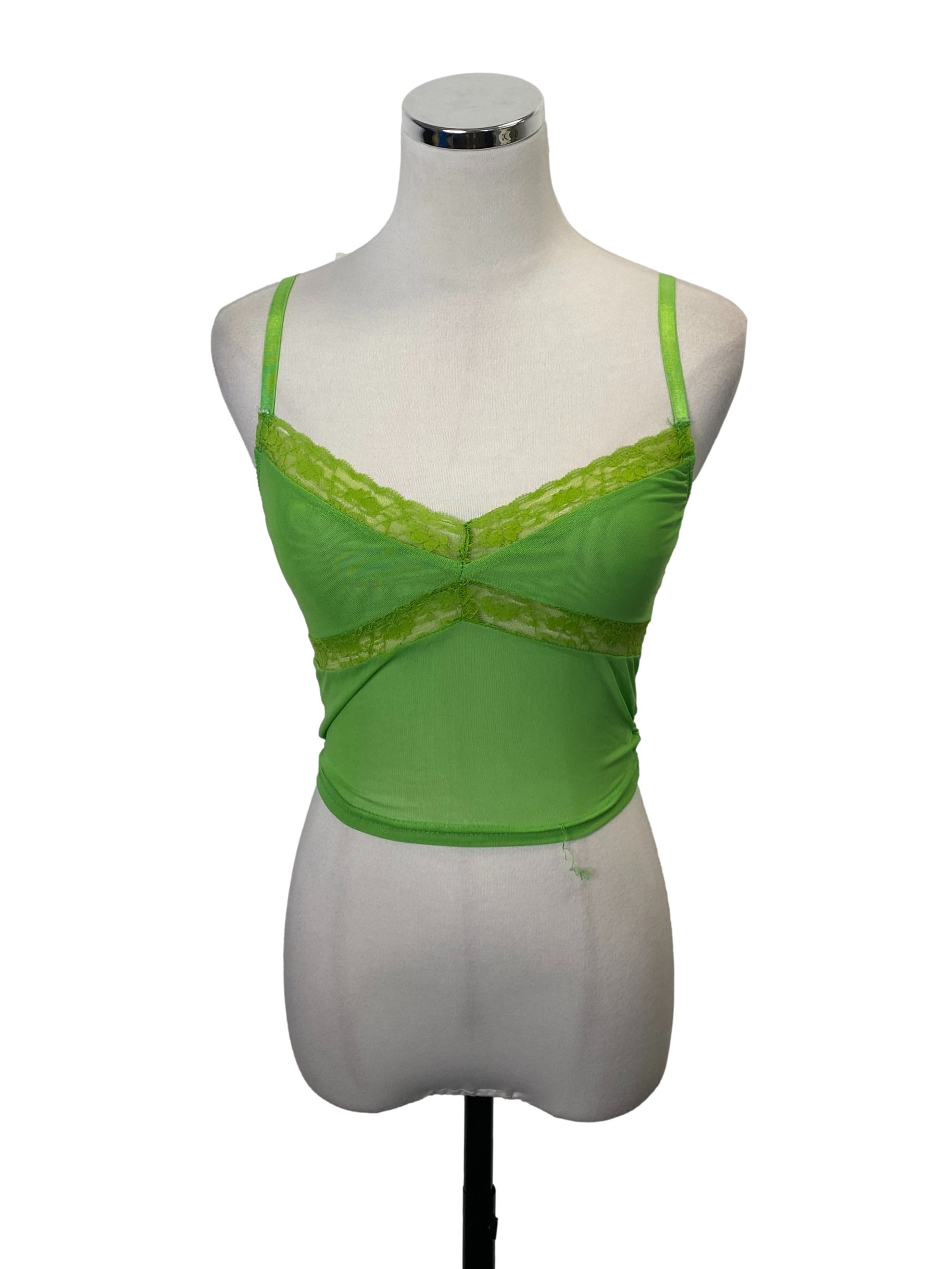 Lime Sleeveless Top