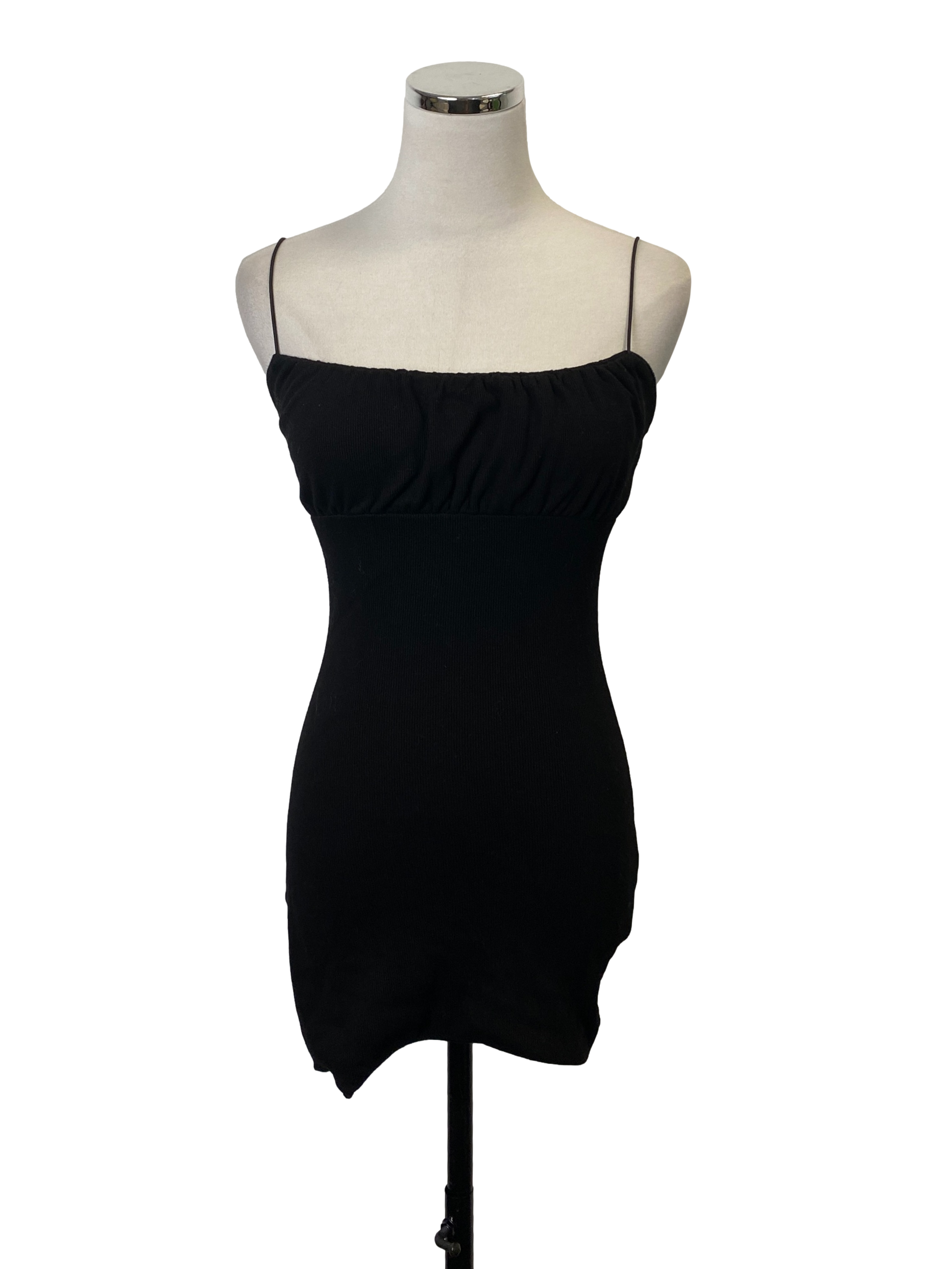 Pitch Black Sleeveless Dress