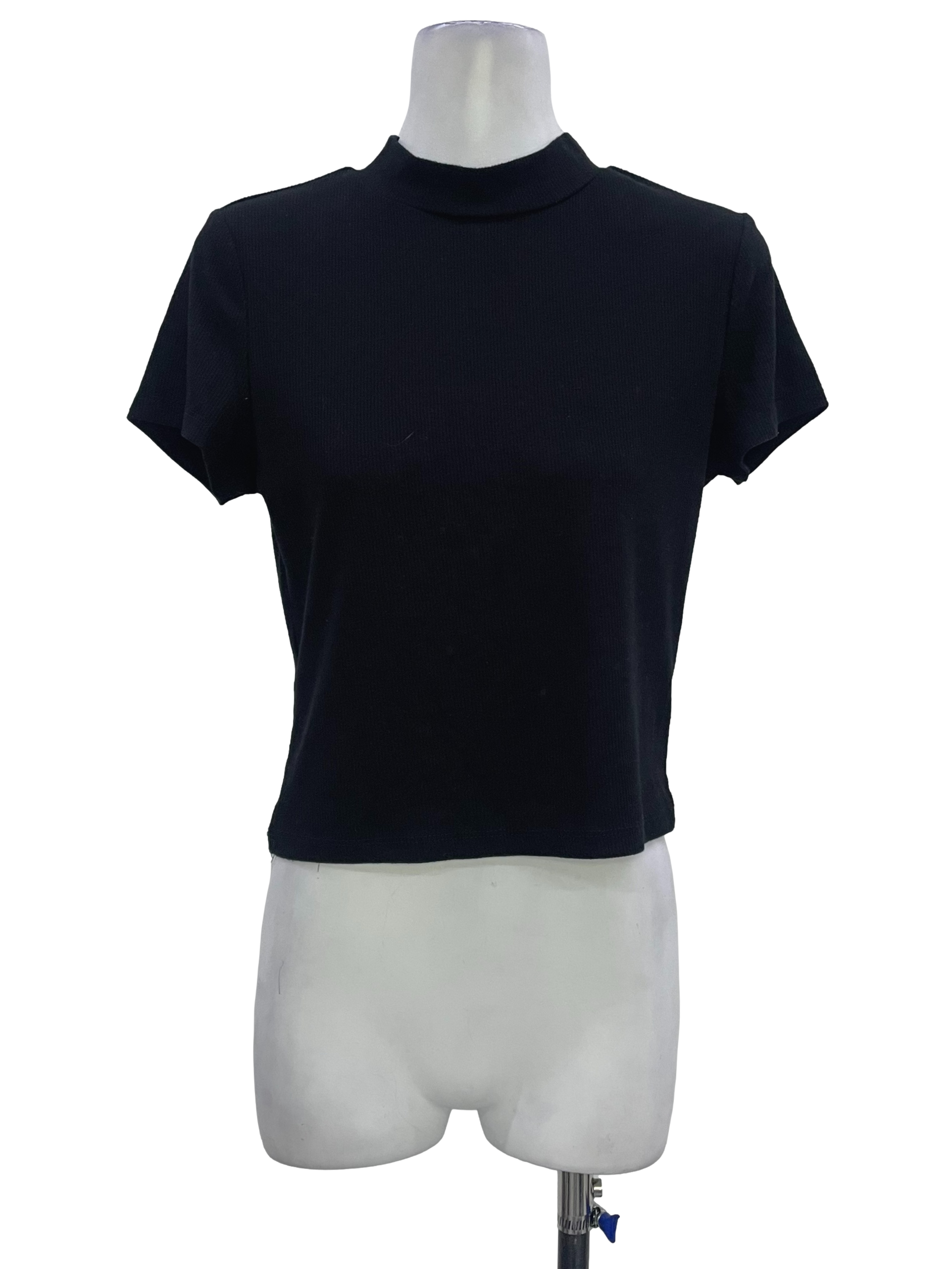 Black Stretchable T-Shirt