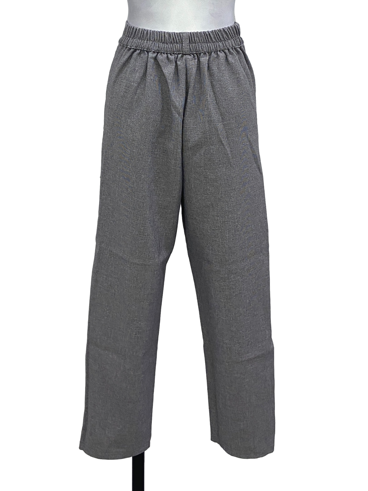 Grey Plain Pants